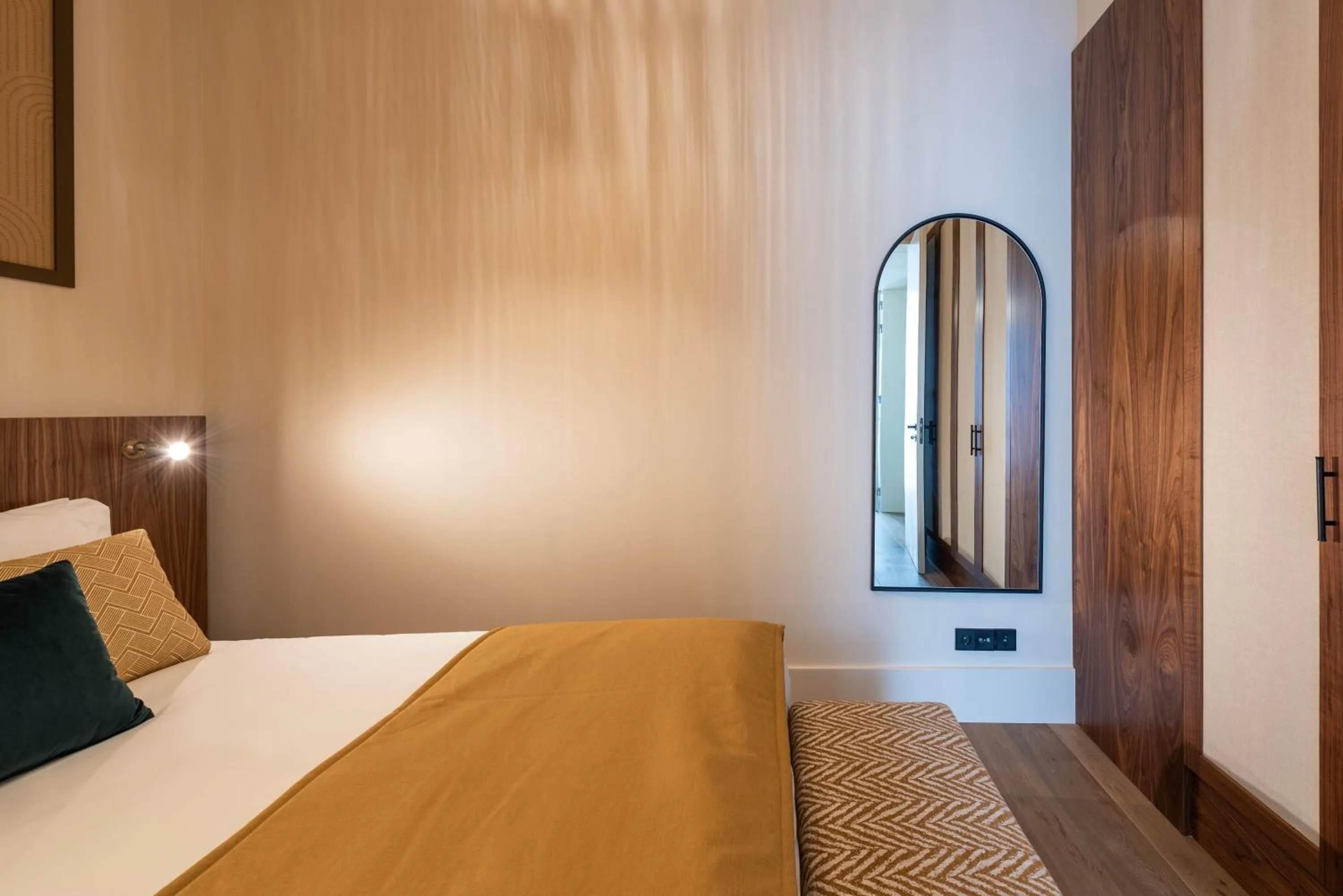 Bed in Ando Living - Santa Catarina House