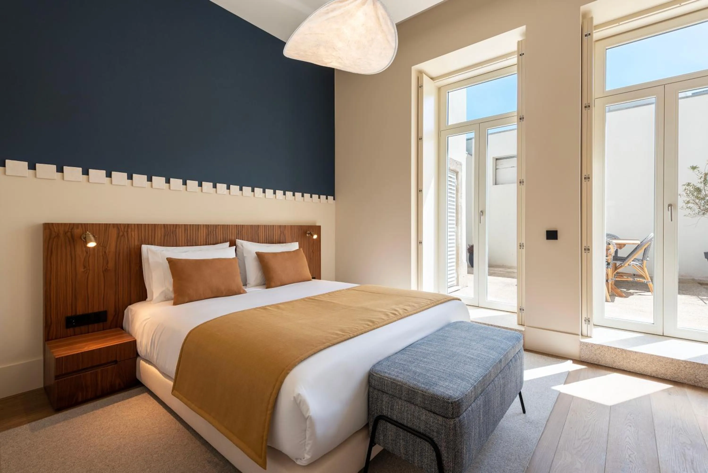 Bed in Ando Living - Santa Catarina House