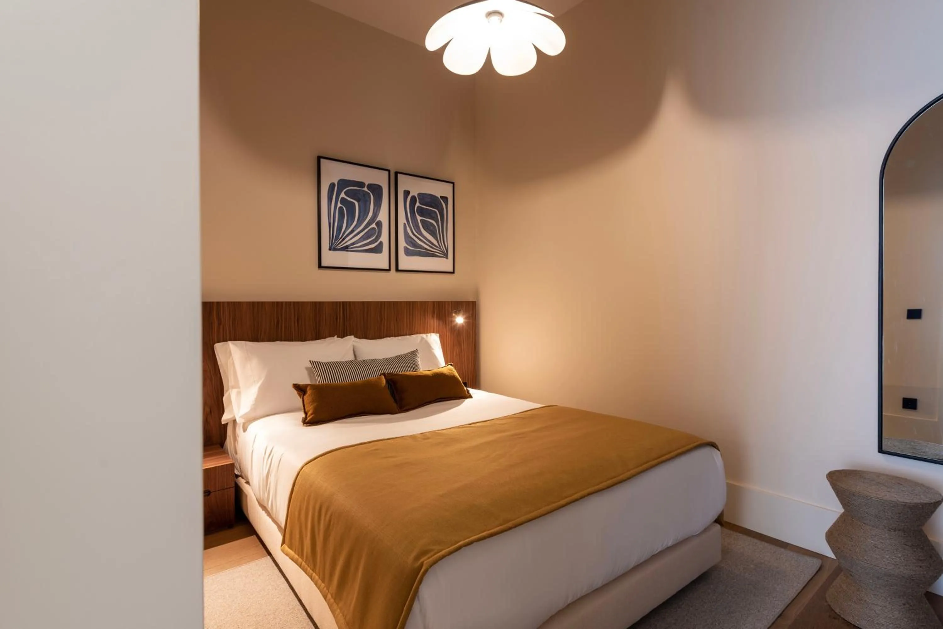 Bed in Ando Living - Santa Catarina House