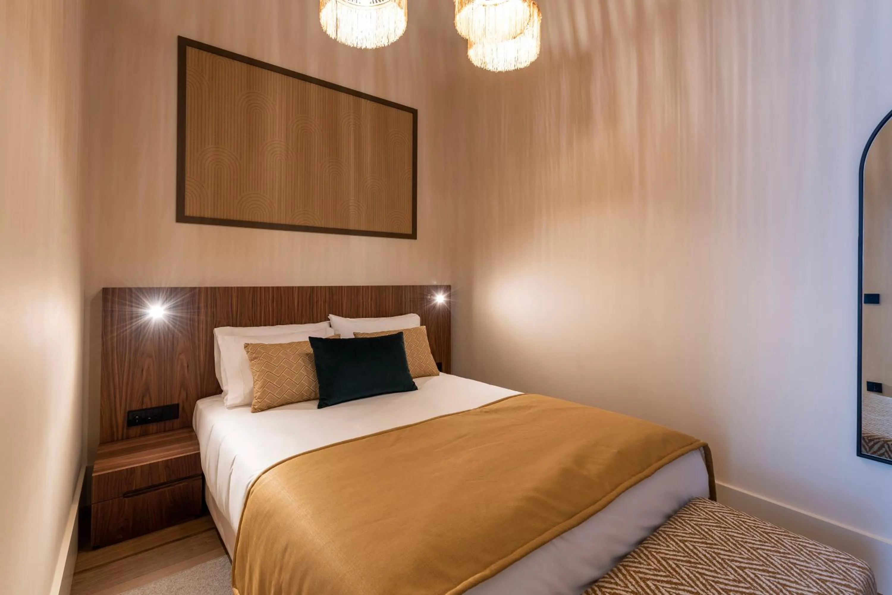 Bed in Ando Living - Santa Catarina House