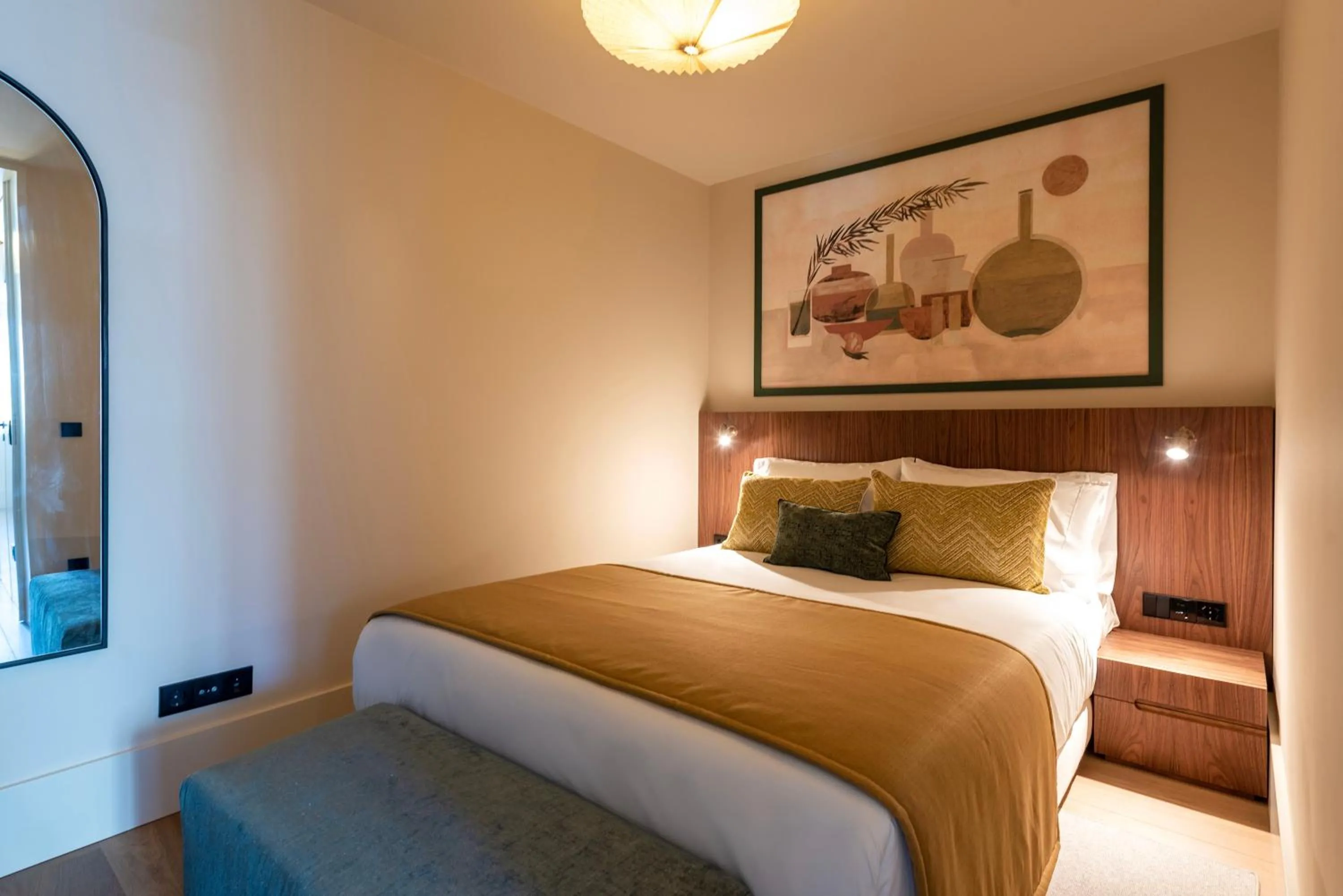 Bed in Ando Living - Santa Catarina House