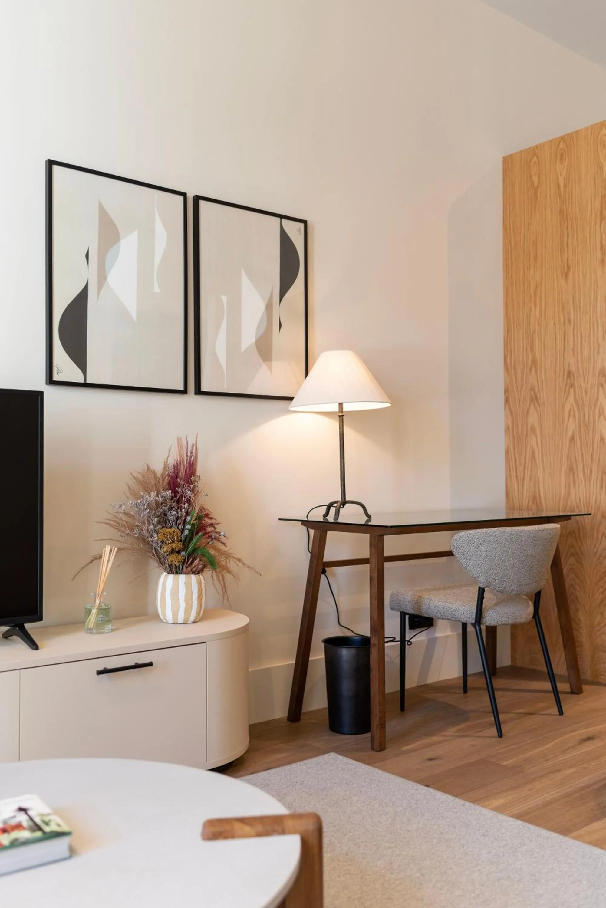 TV and multimedia in Ando Living - Santa Catarina House