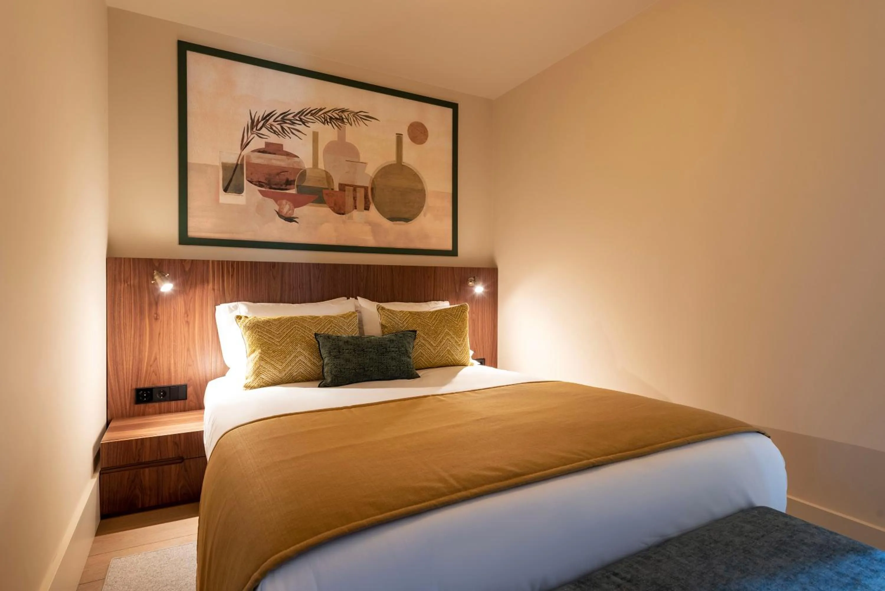 Bed in Ando Living - Santa Catarina House