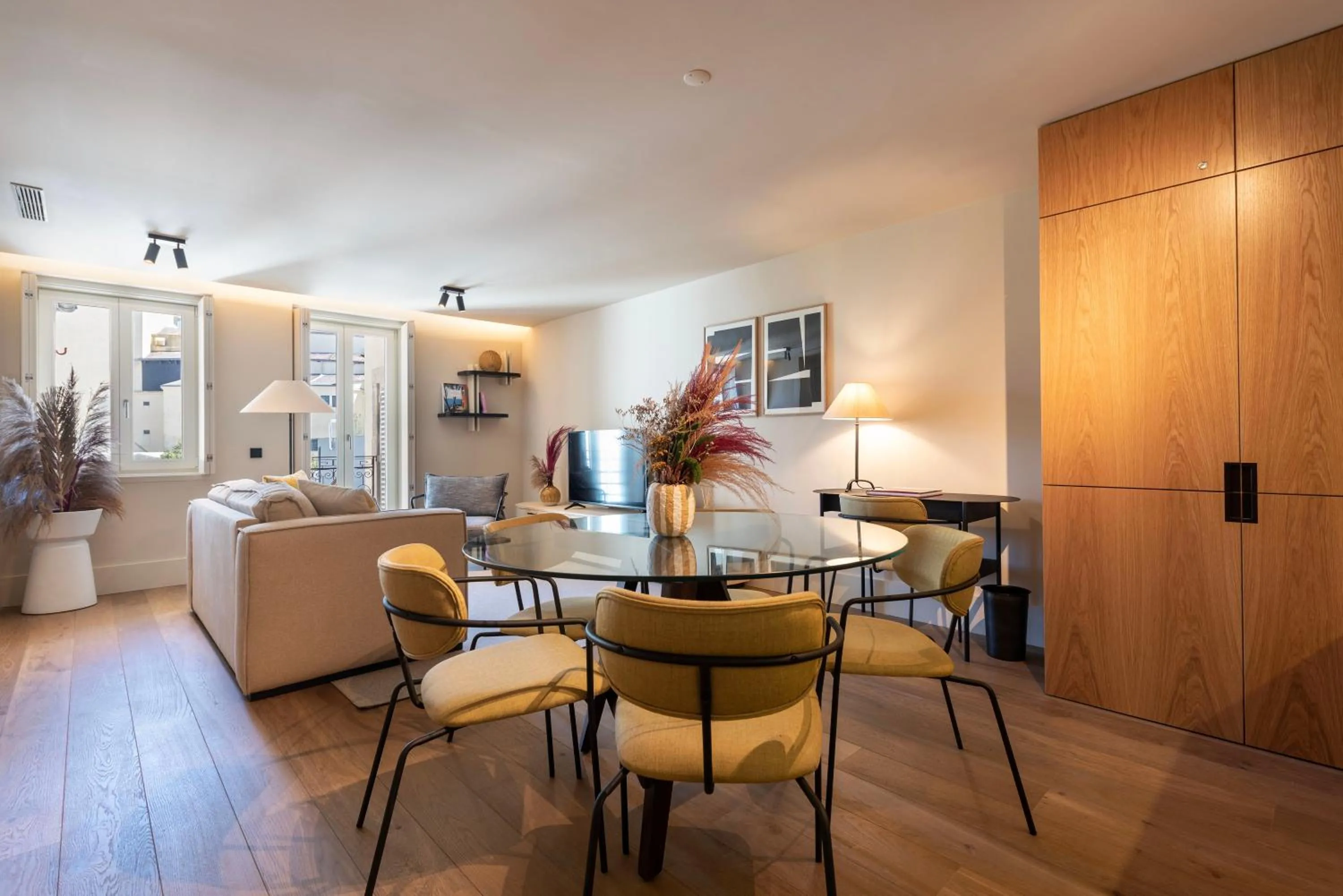 Living room in Ando Living - Santa Catarina House