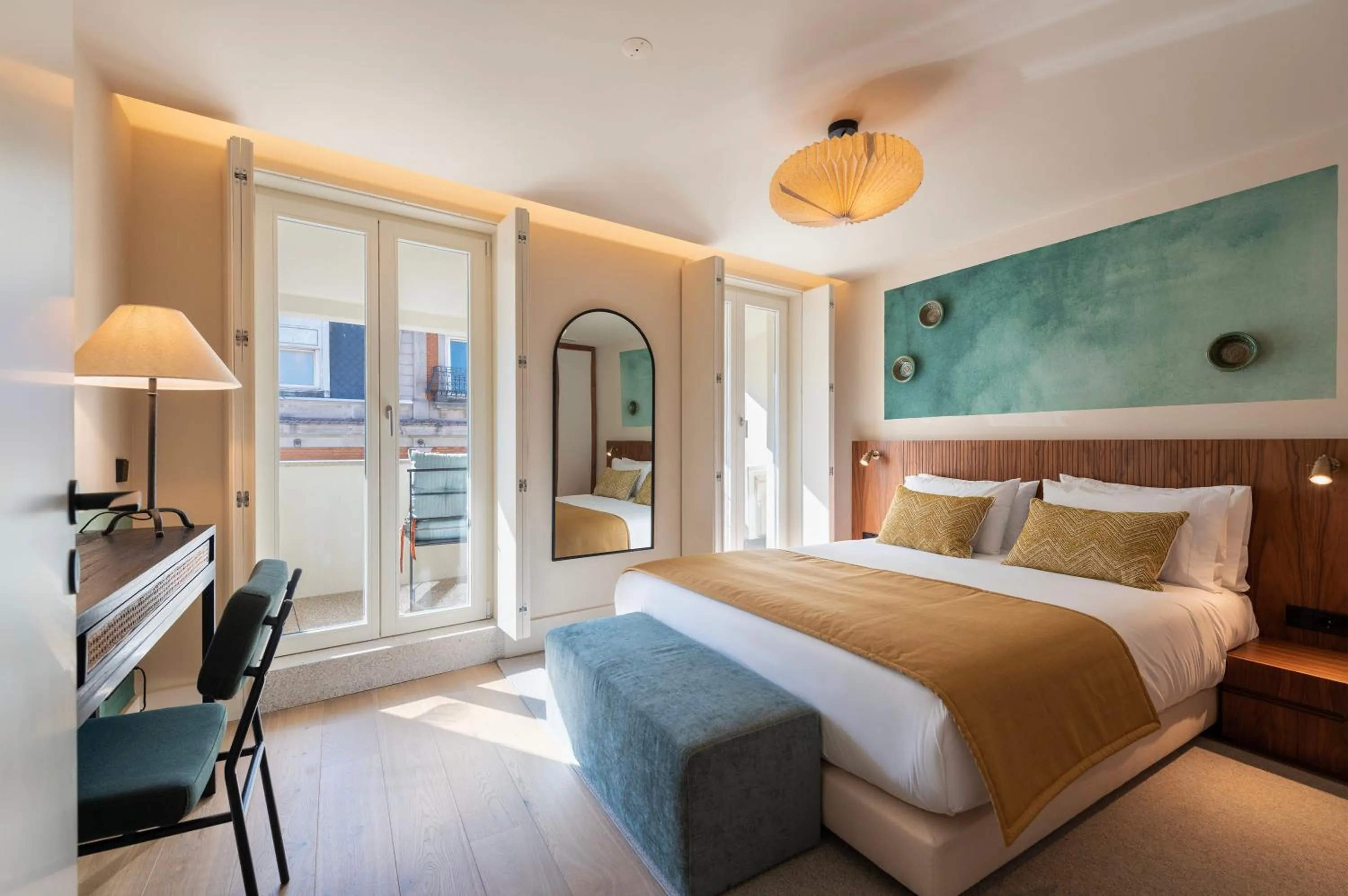 Bed in Ando Living - Santa Catarina House