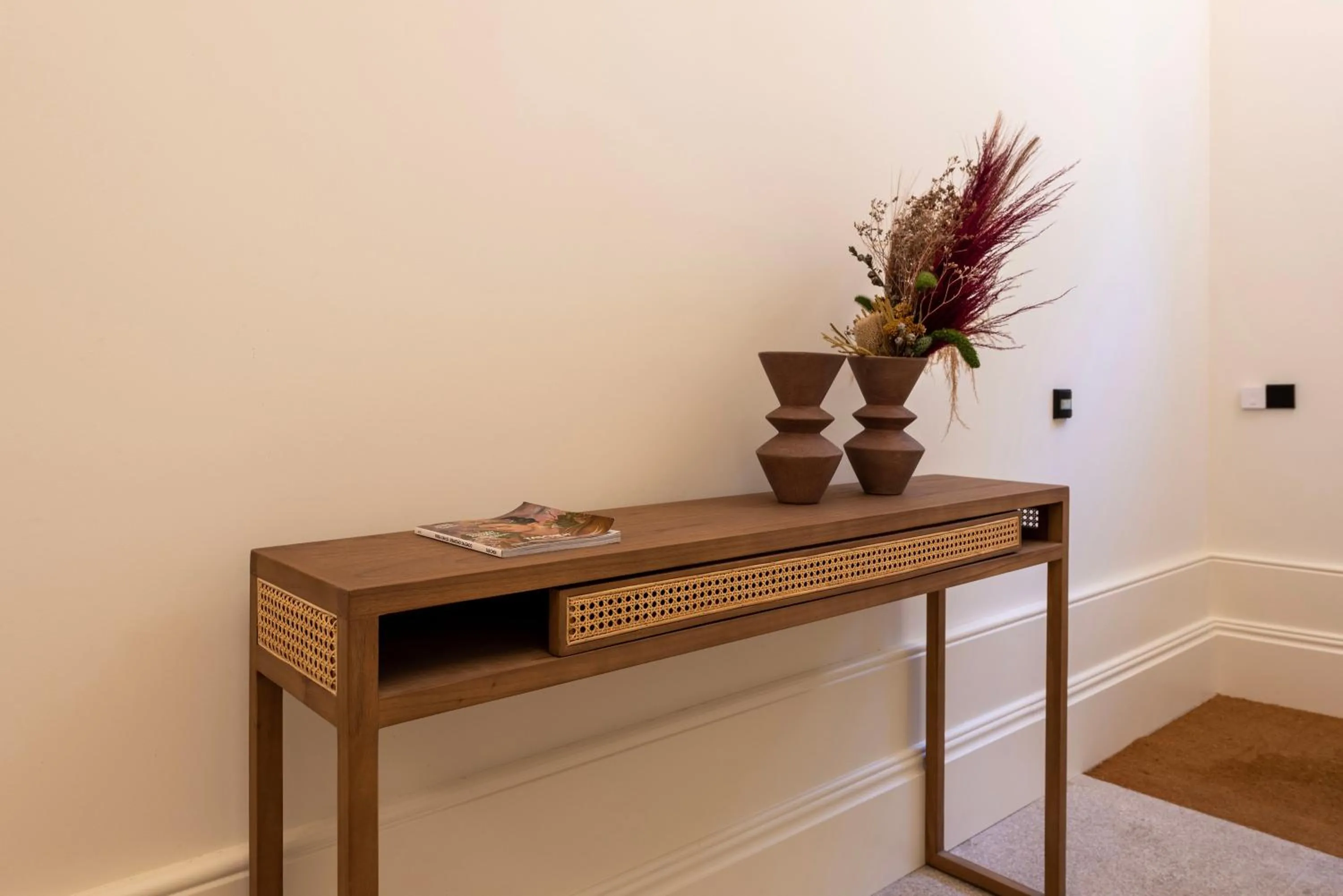 Decorative detail in Ando Living - Santa Catarina House