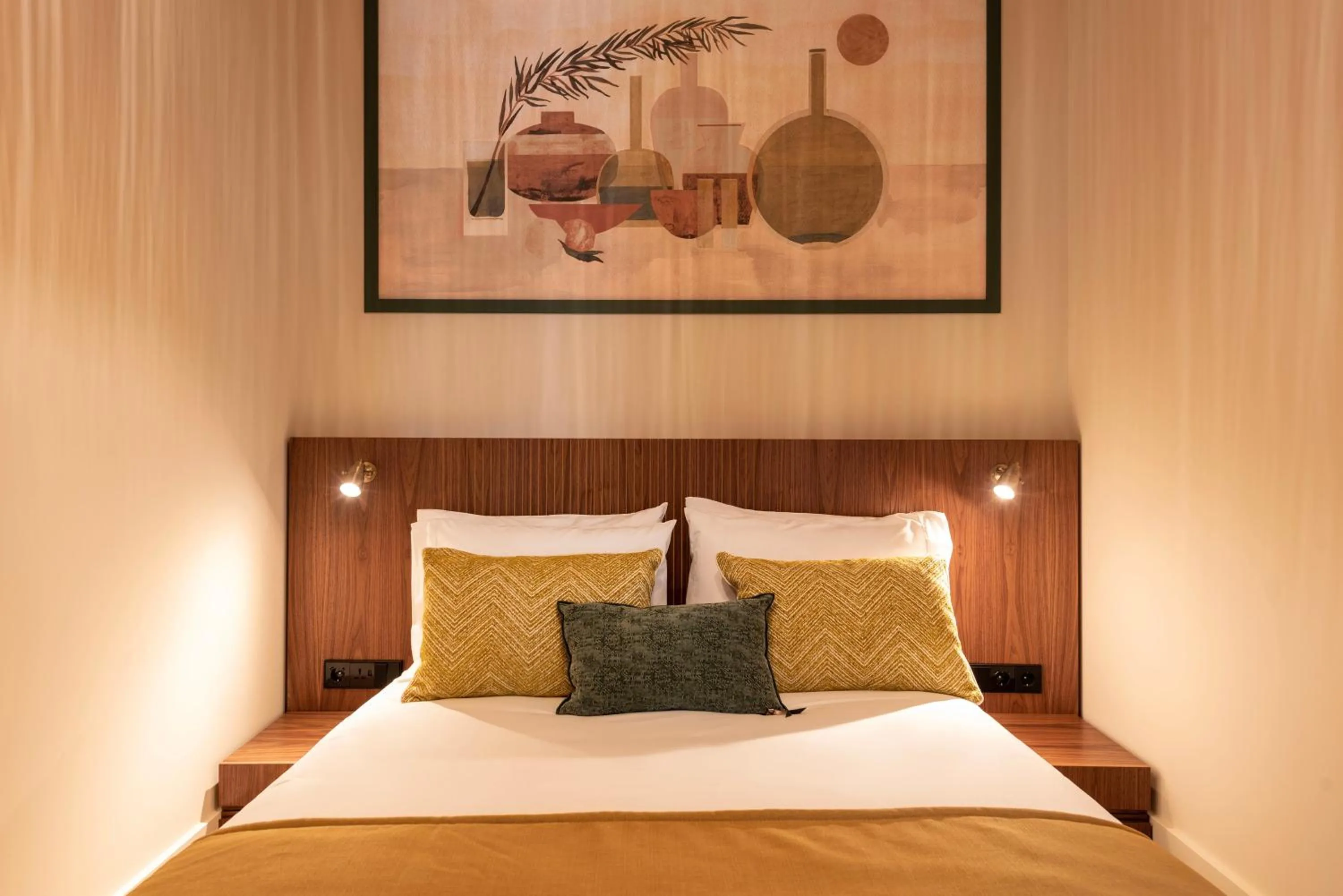 Bed in Ando Living - Santa Catarina House