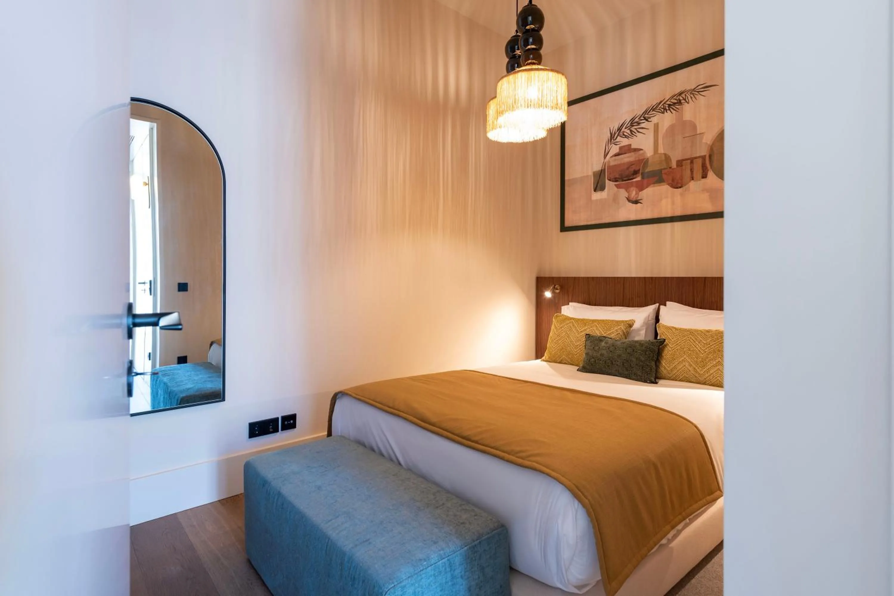 Bed in Ando Living - Santa Catarina House