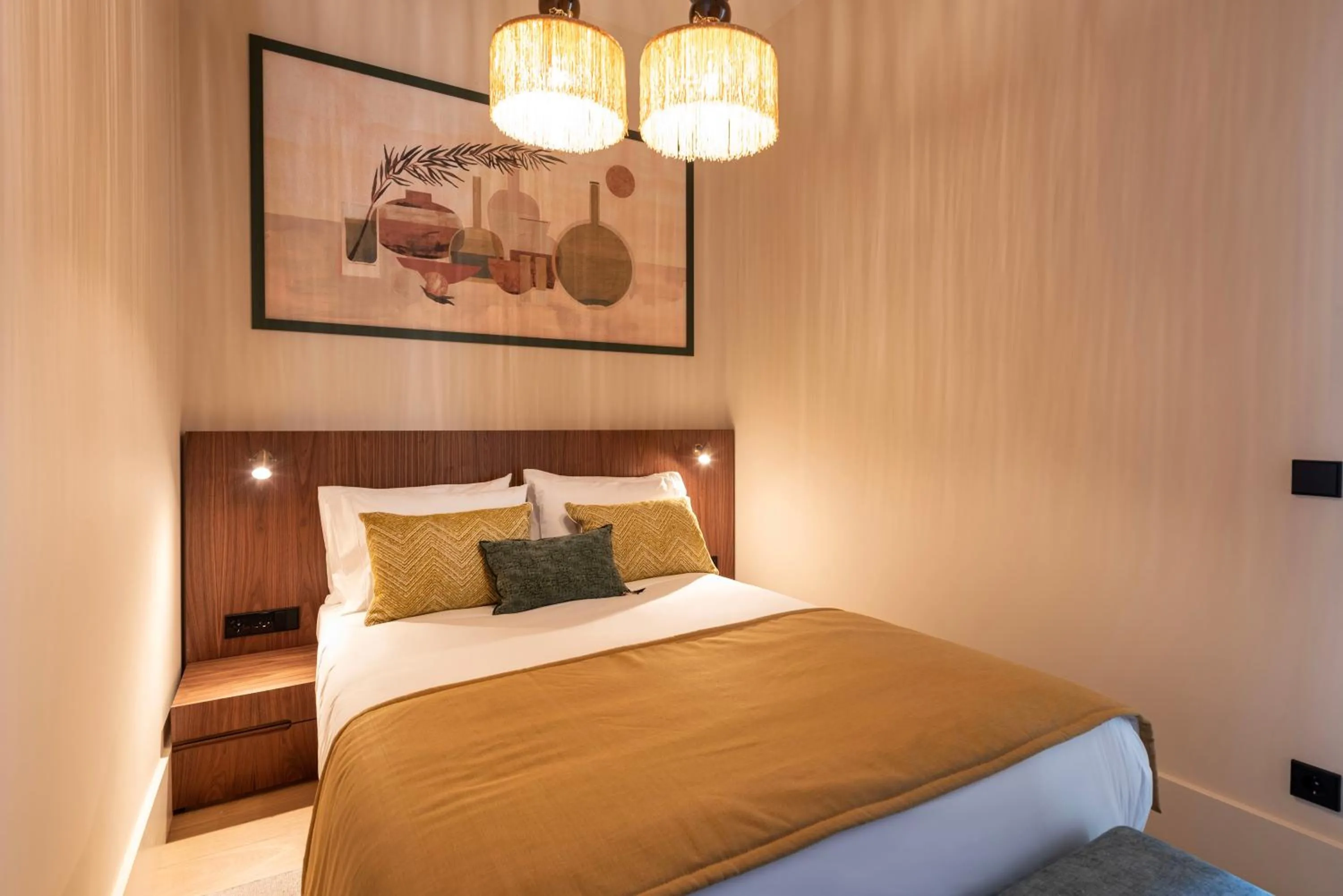 Bed in Ando Living - Santa Catarina House
