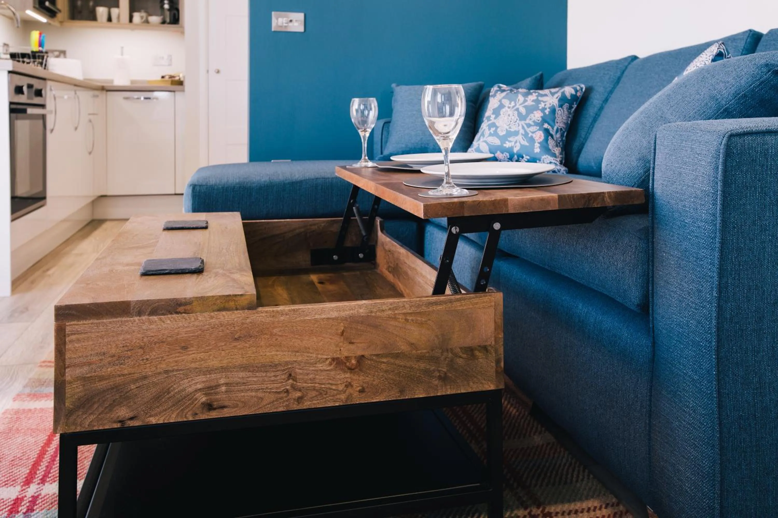 Seating area in Gwel an Mor