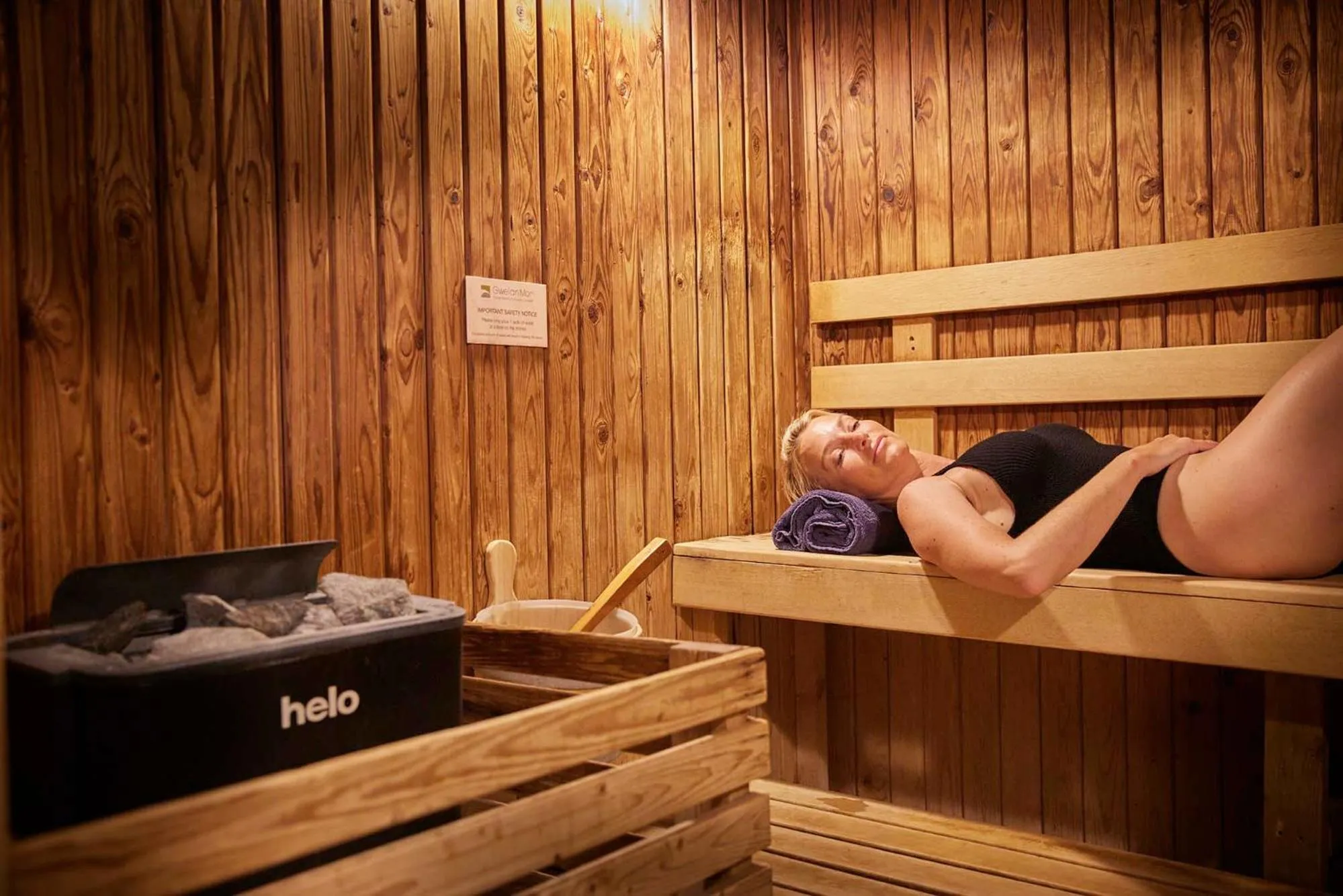 Sauna in Gwel an Mor