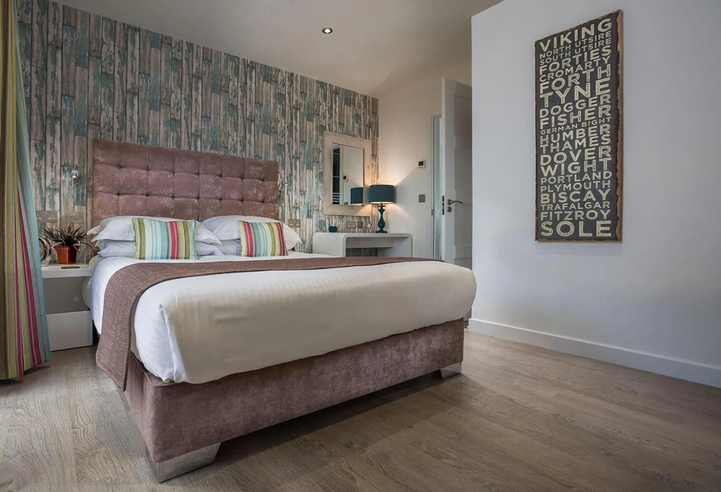 Bedroom, Bed in Gwel an Mor