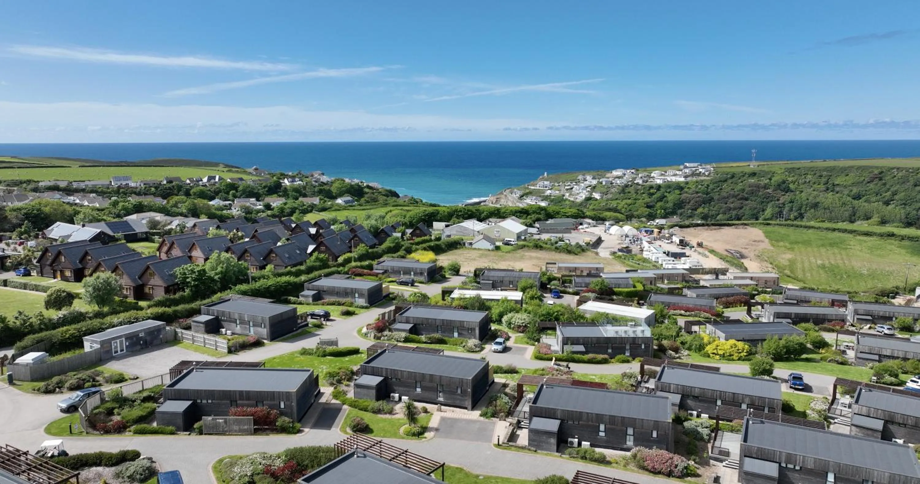 Bird's eye view in Gwel an Mor