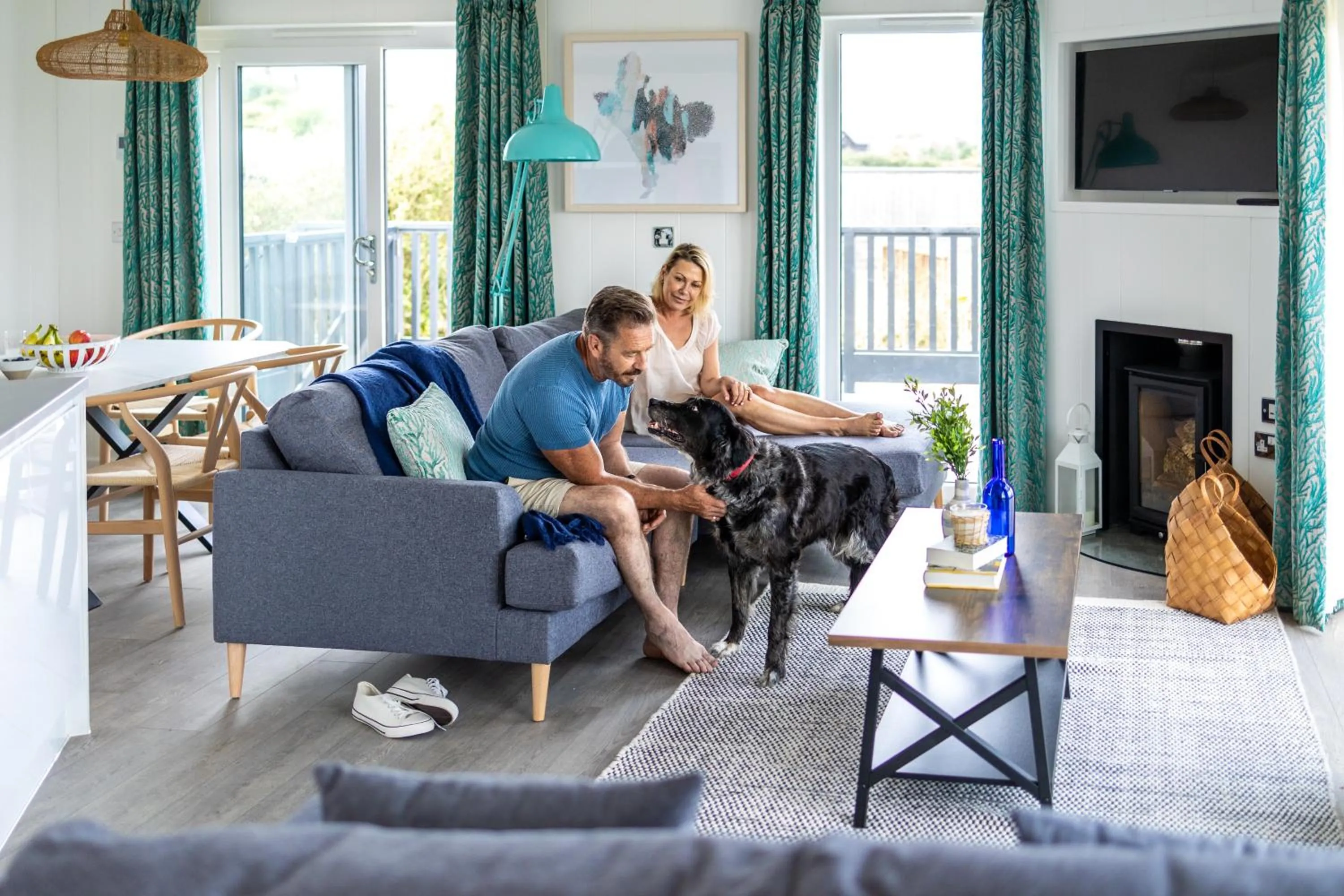 Living room in Gwel an Mor