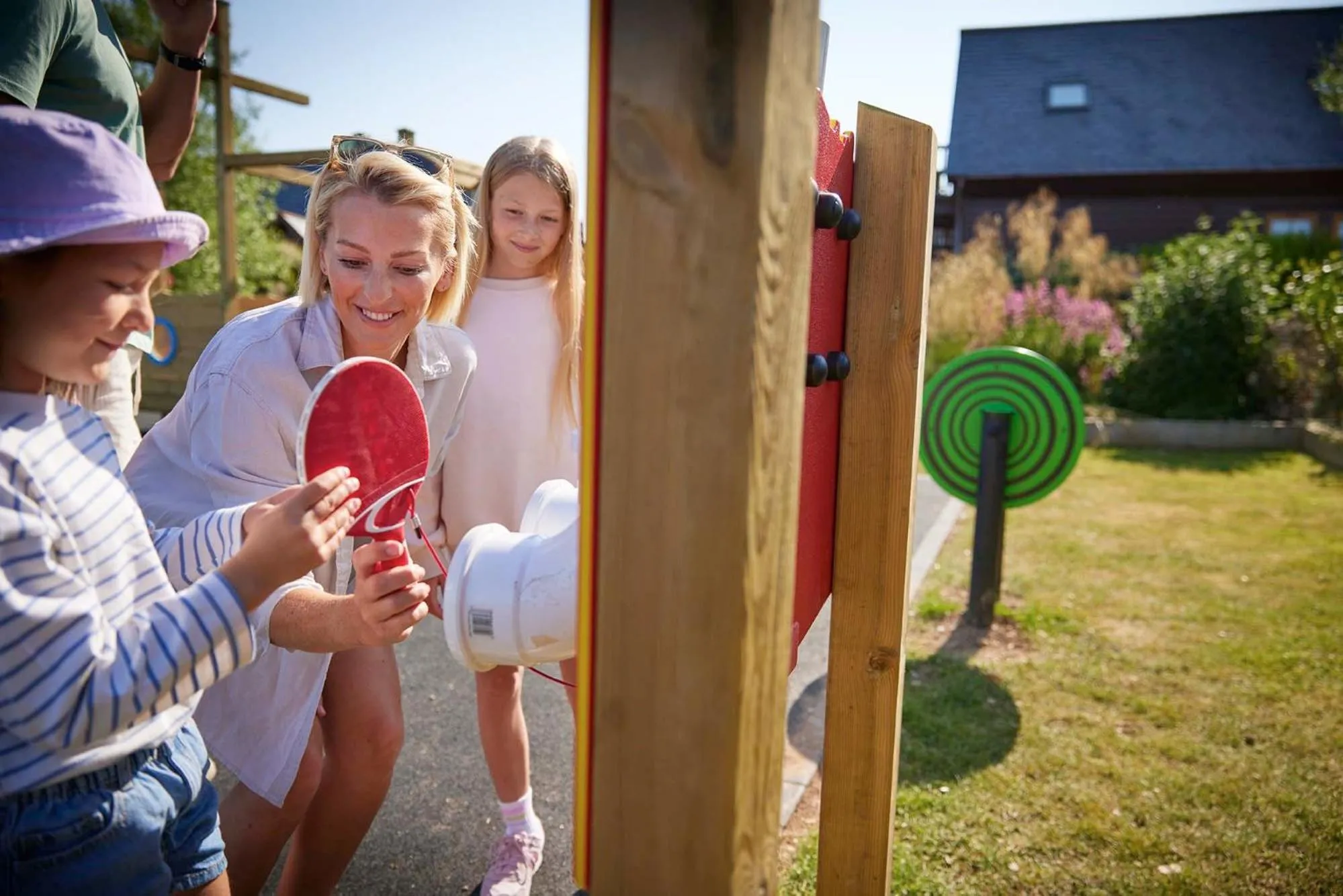 Children play ground in Gwel an Mor