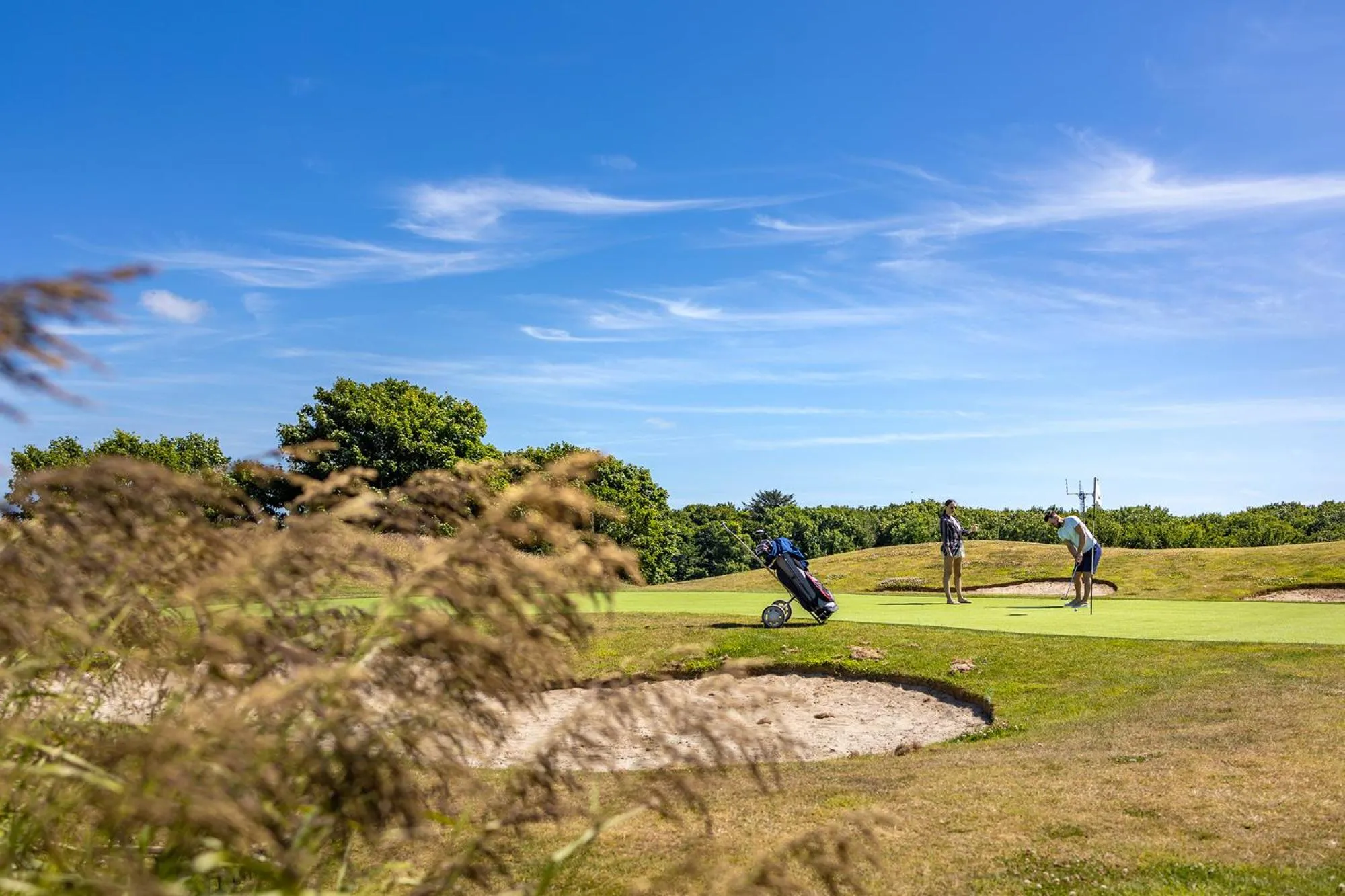 Golfcourse in Gwel an Mor