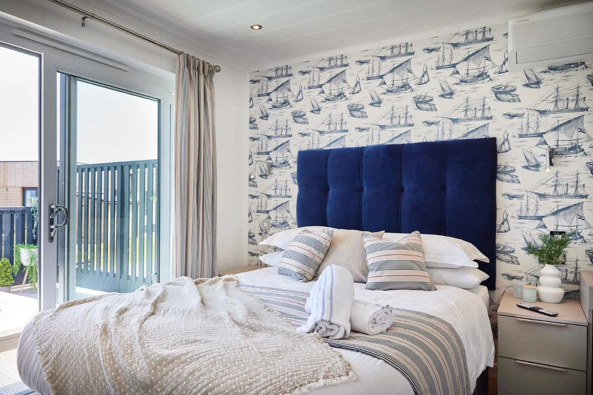Bedroom, Bed in Gwel an Mor
