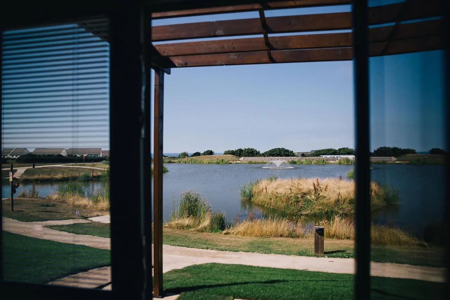 Lake view in Gwel an Mor