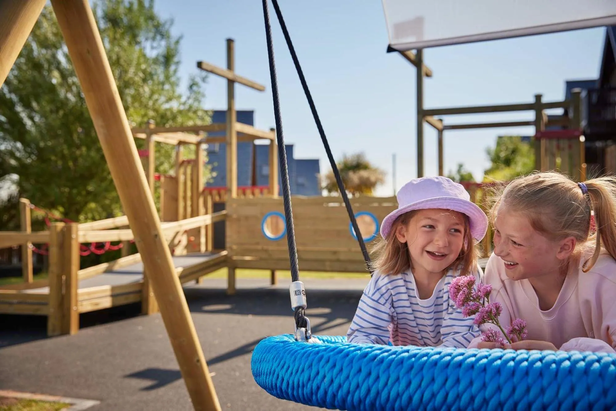 Children play ground in Gwel an Mor