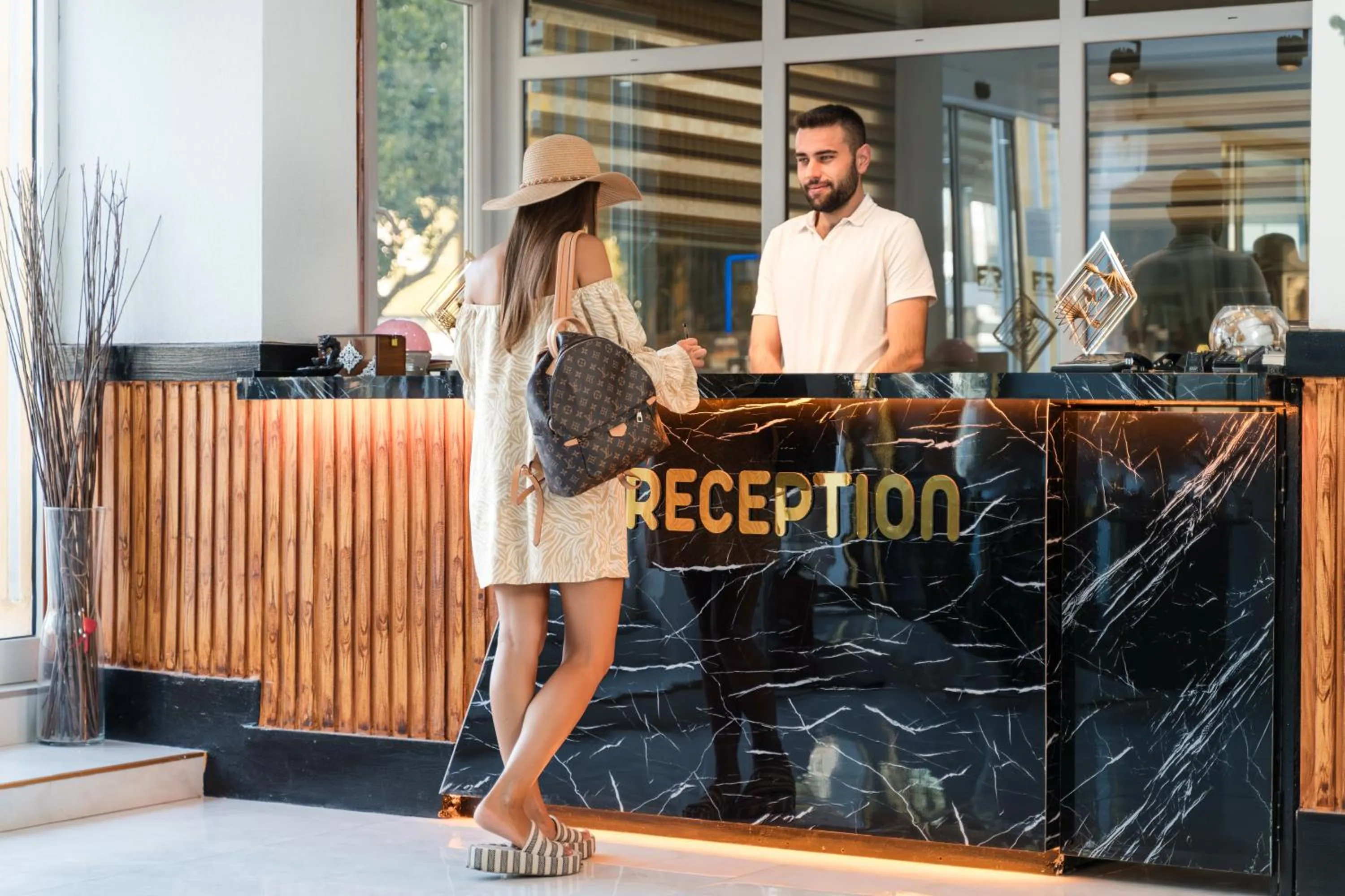 Staff in Far Life Hotel