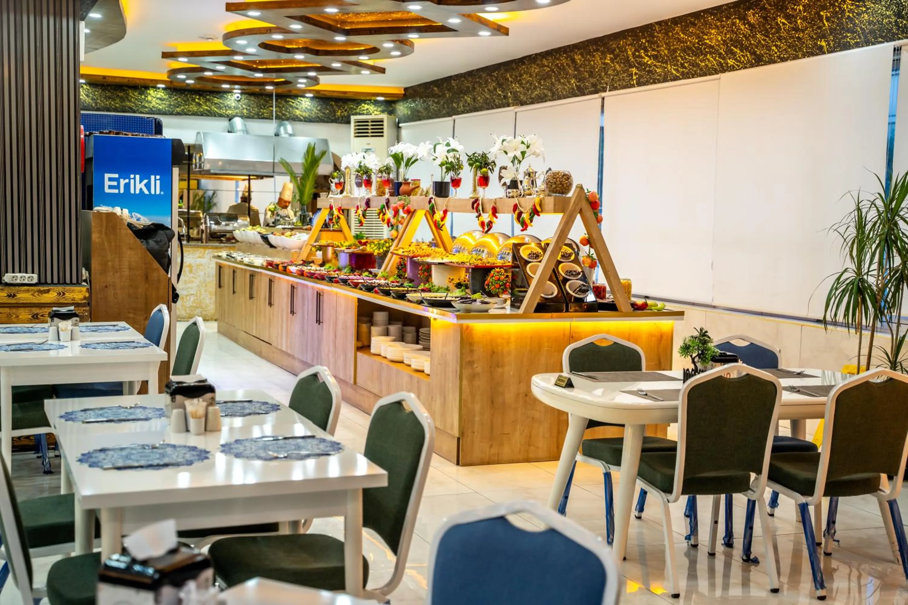 Buffet breakfast in Far Life Hotel