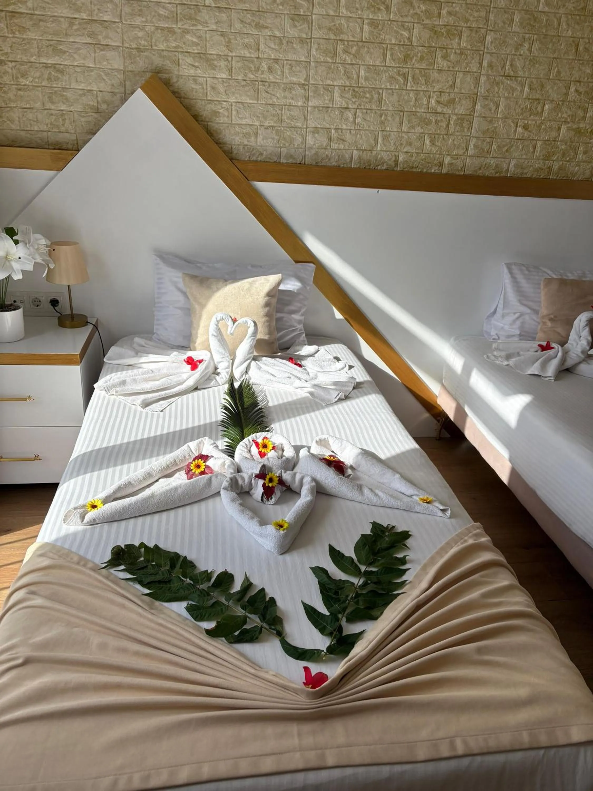 Bed in Far Life Hotel