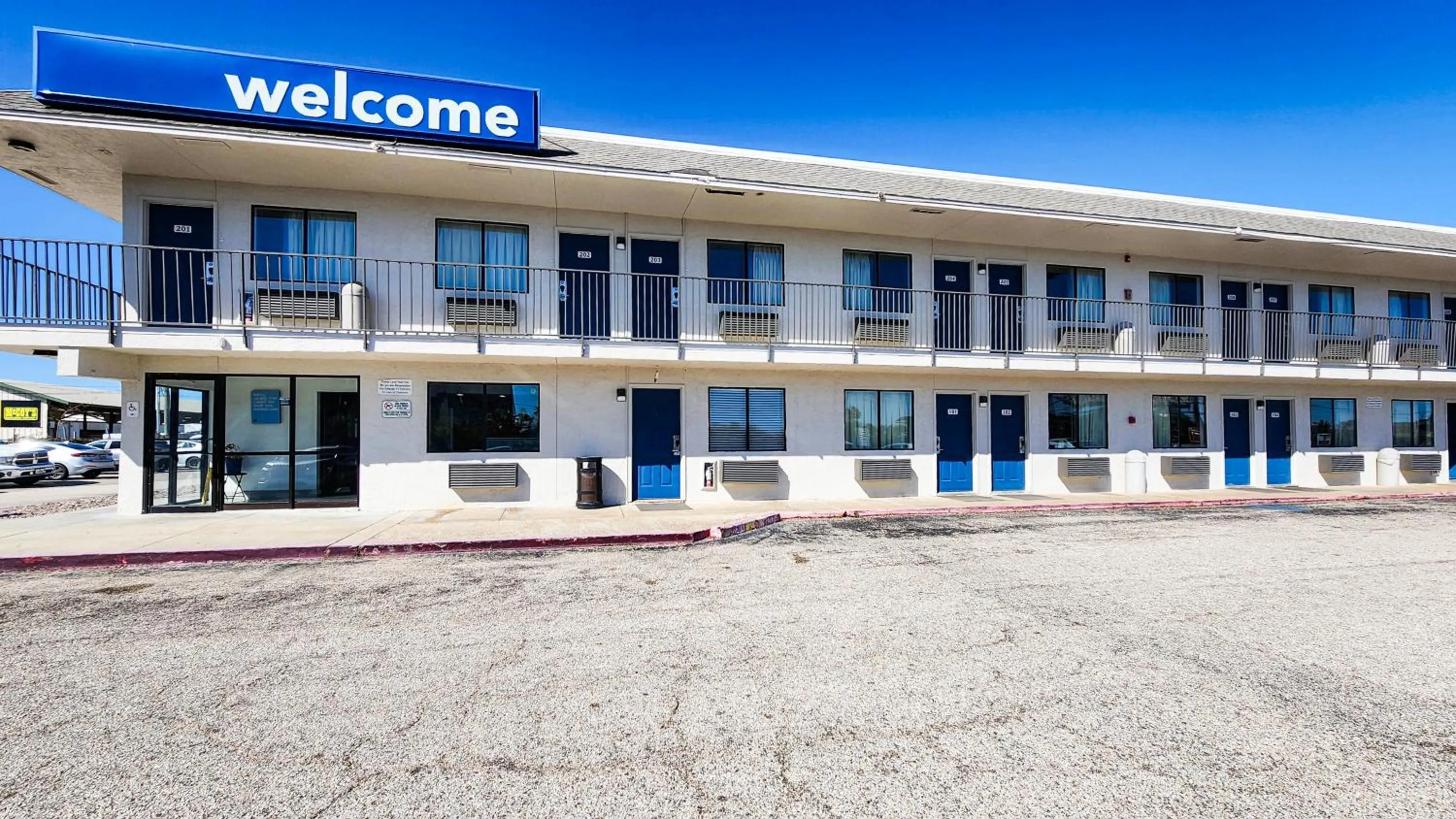 Facade/entrance in Studio 6 Galveston TX