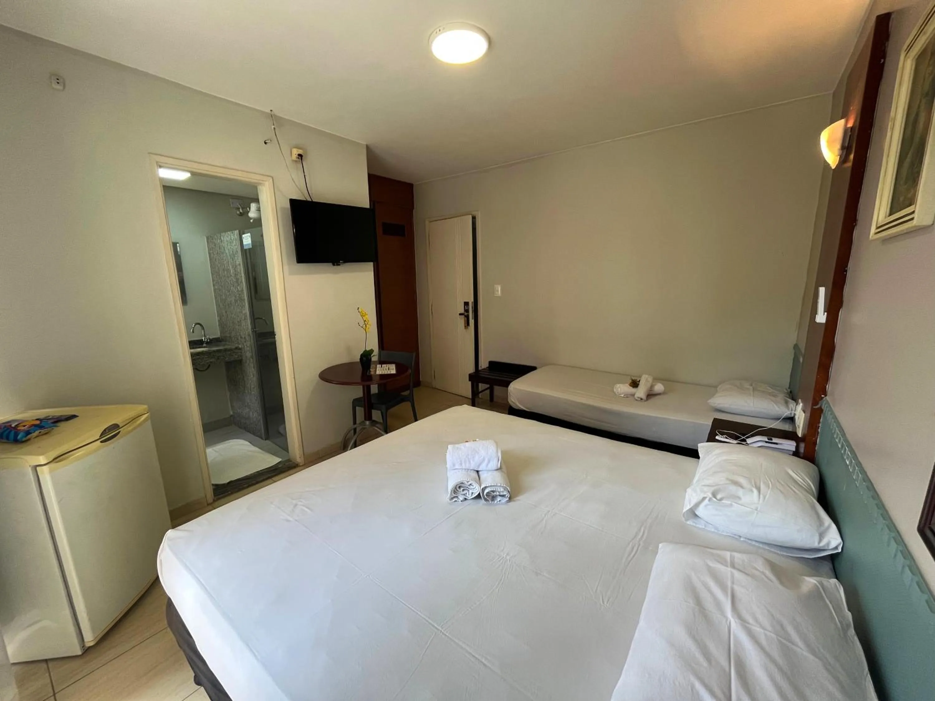 Bedroom, Bed in Hotel Alvorada Taguatinga by Bsb Inn