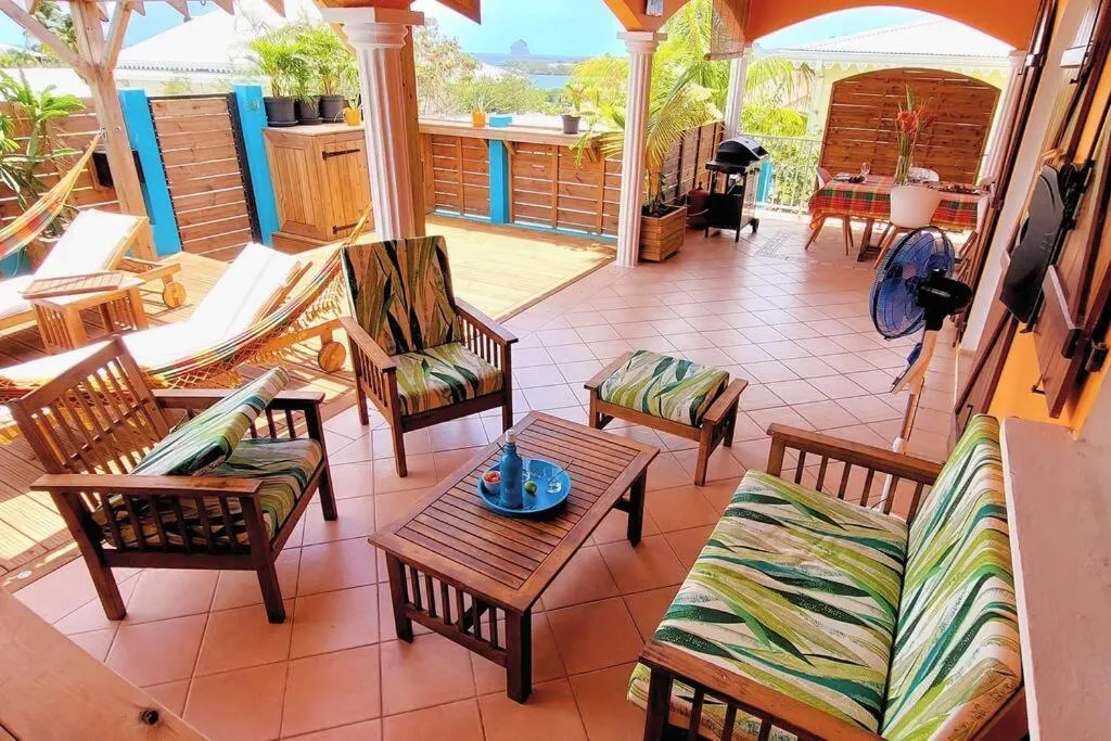 Villa Anolis, Sainte Luce, piscine, vue mer, 4*