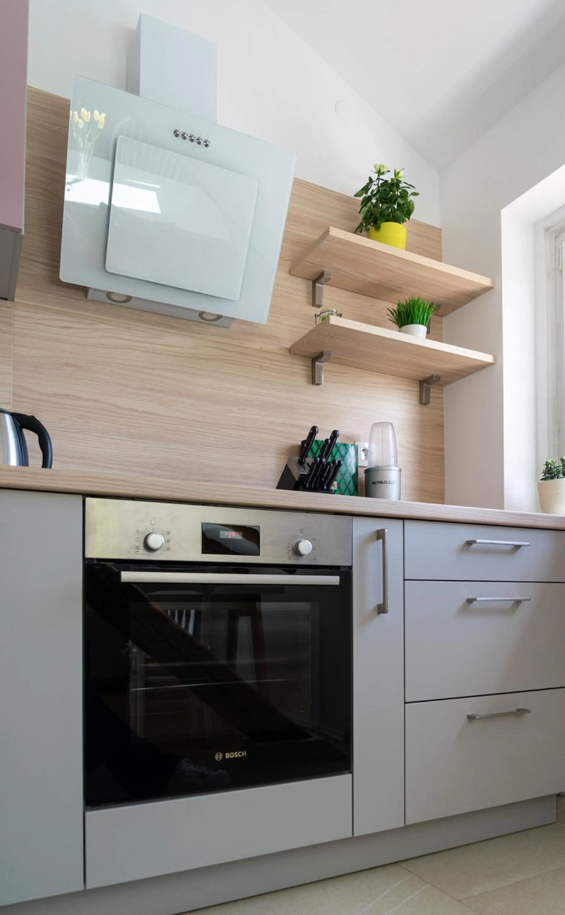 Kitchen or kitchenette in Cool attic apartment Marina in the heart of Split