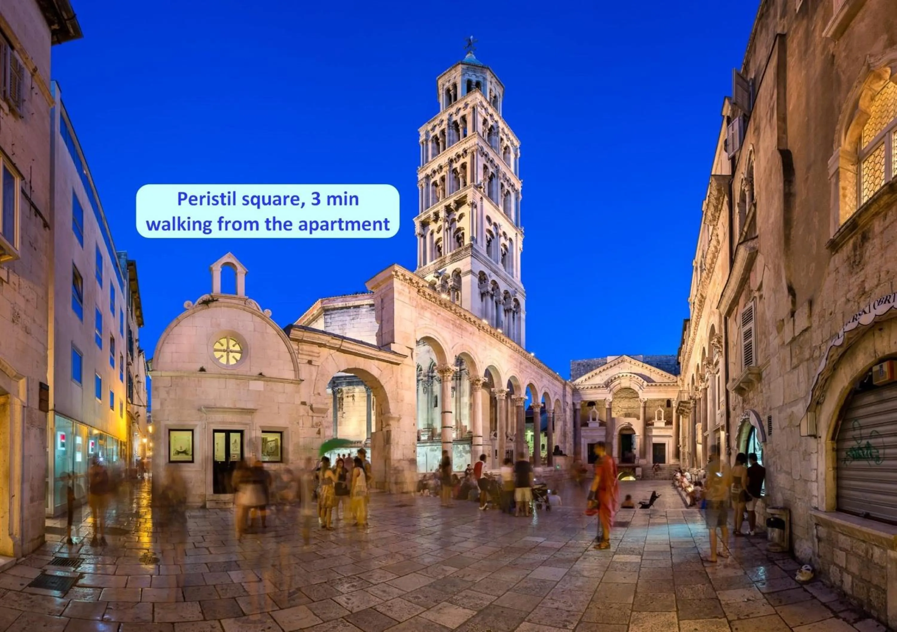 Nearby landmark in Cool attic apartment Marina in the heart of Split