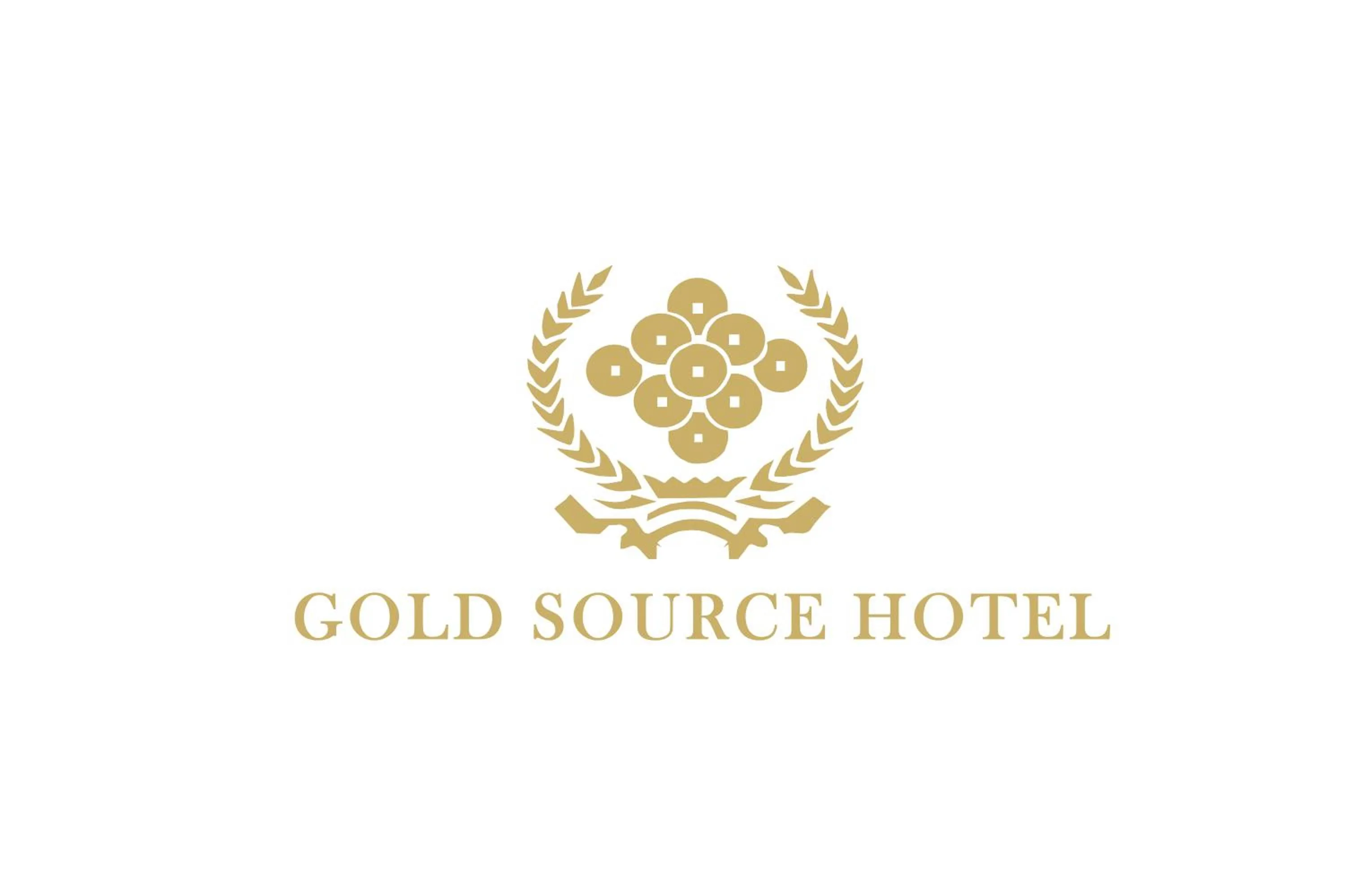 Logo/Certificate/Sign in Gold Source Hotel