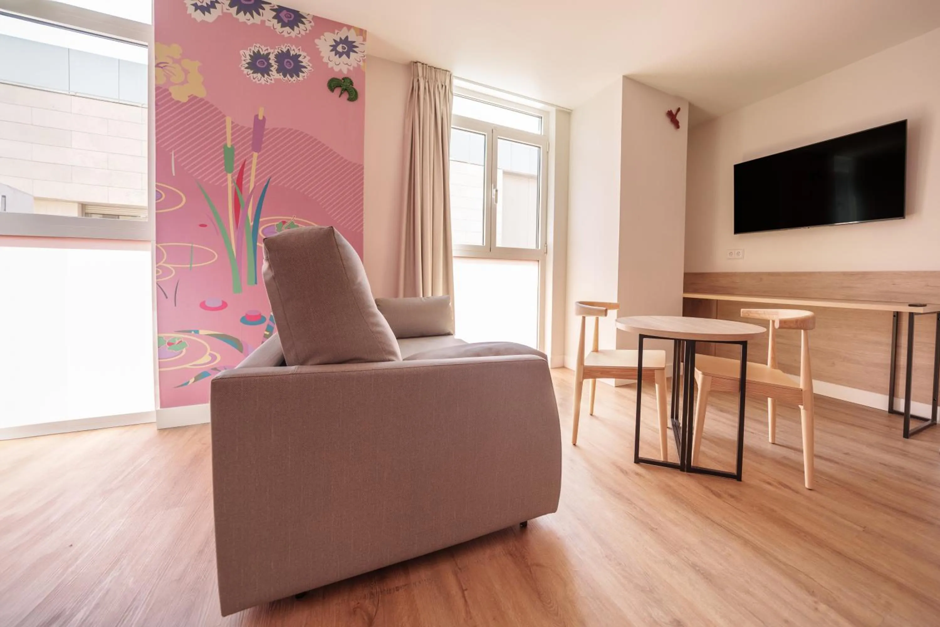 Living room in Spirit Apartamentos Valladolid Centro