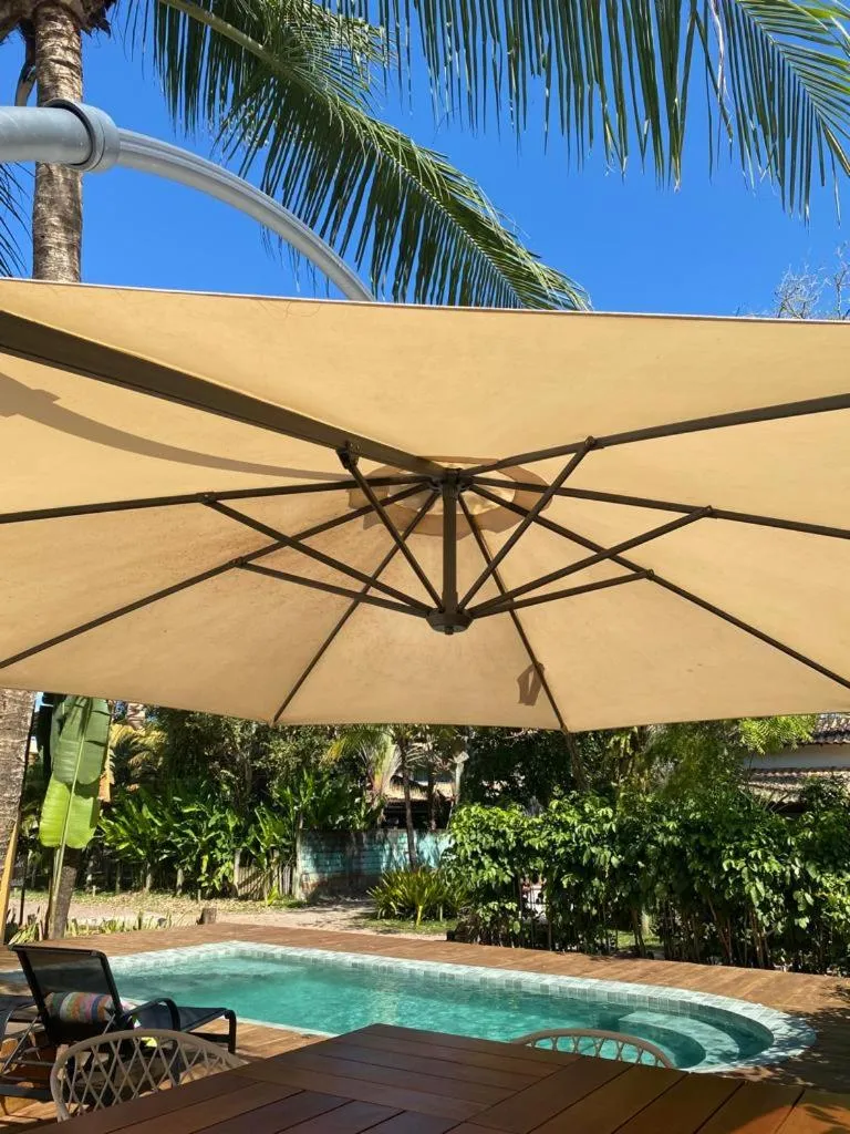 Swimming pool in Pousada Bambu Dourado