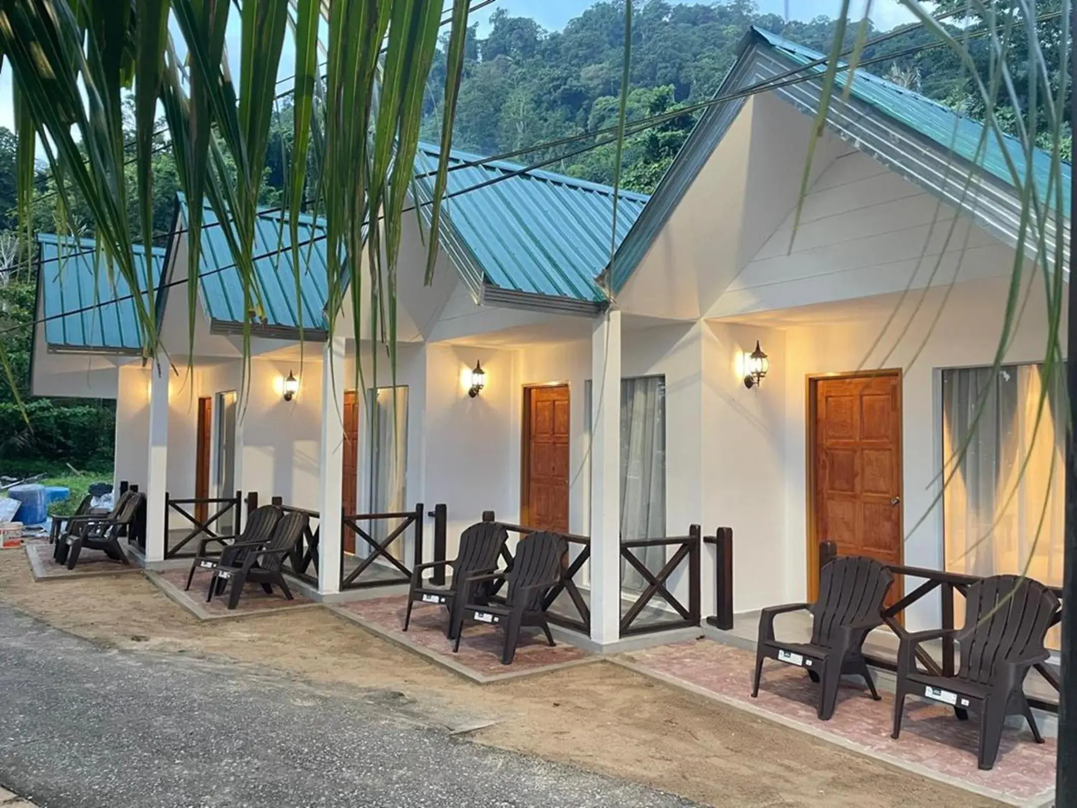 Property building in Dumba Bay Tioman Property building in Dumba Bay Tioman