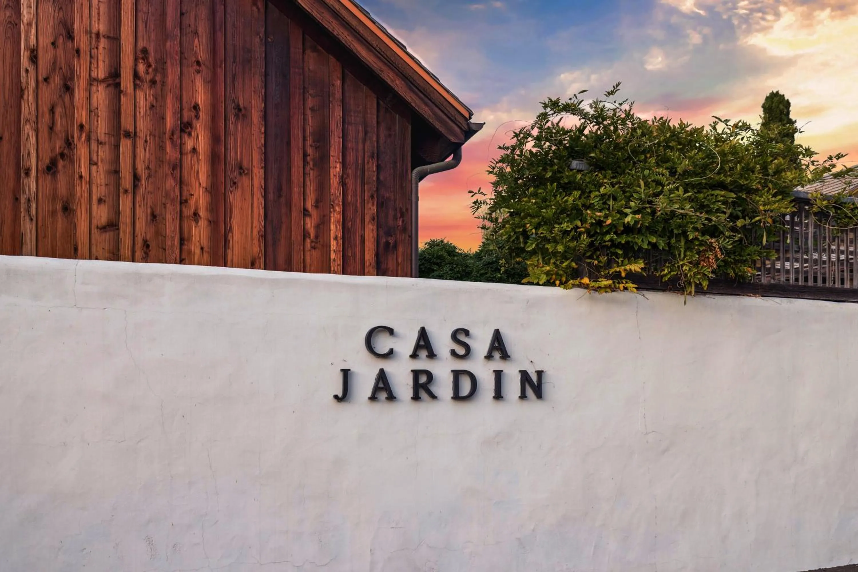 Property logo or sign in Casa Jardin - Boutique Suites in Downtown Santa Barbara