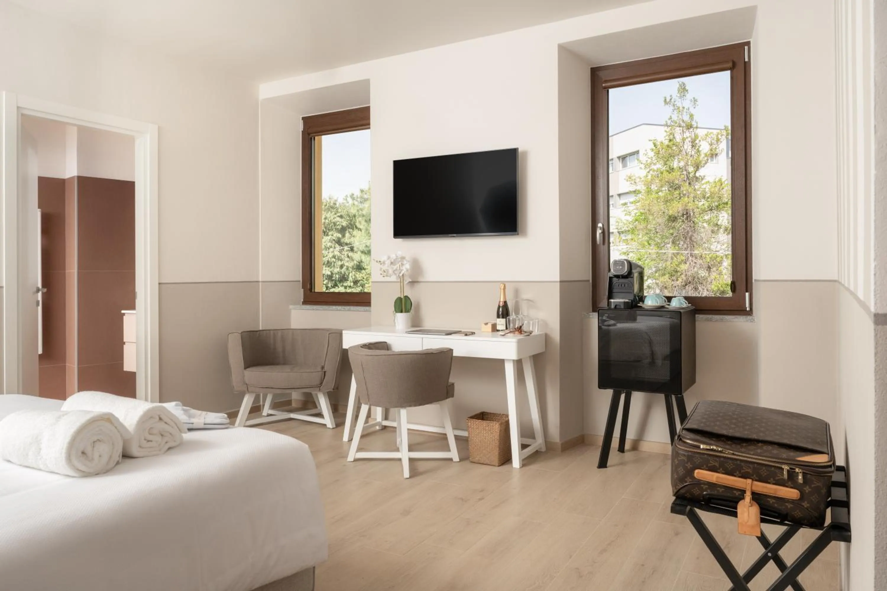 TV and multimedia, Bed in Villa Il Platano