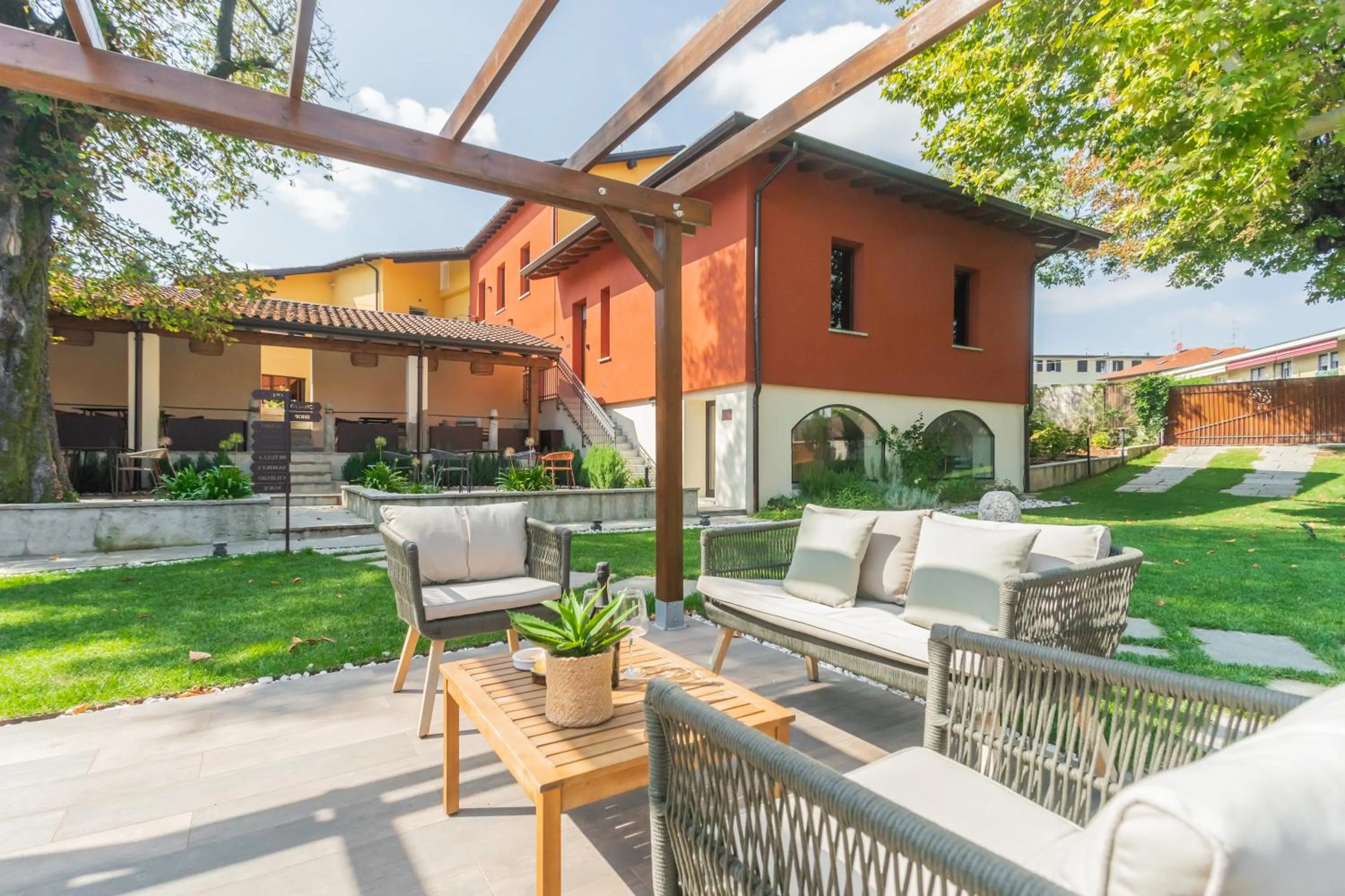 Garden in Villa Il Platano