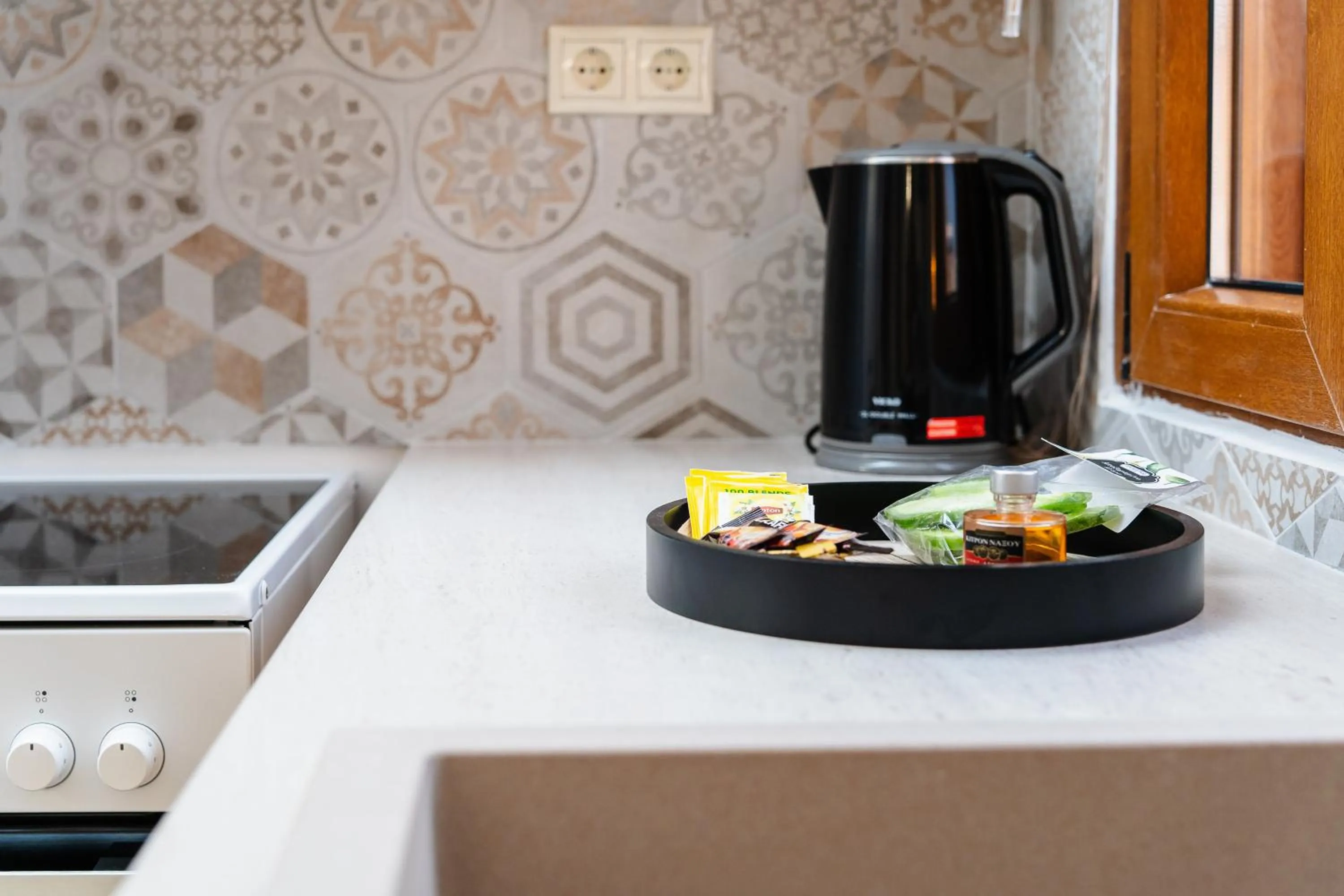 Kitchen or kitchenette in NaxosAir1