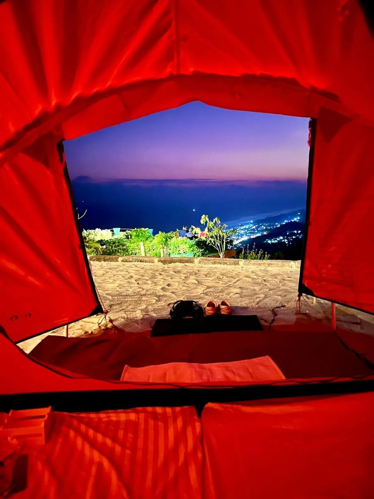 Natural landscape in Glamping Omah Kayu at Watu Paris Jogja