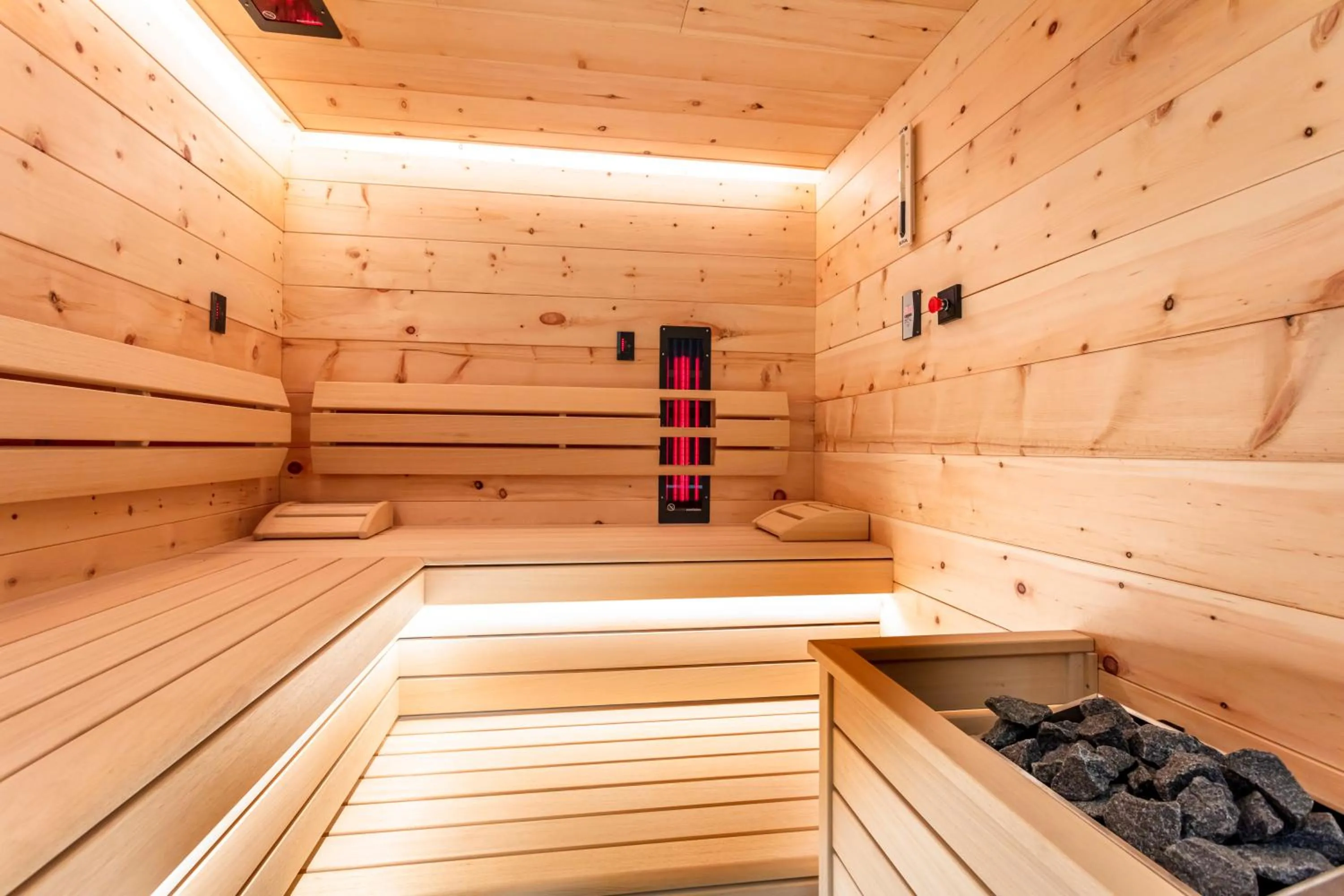 Sauna in Biobauernhof Schneiderbauer
