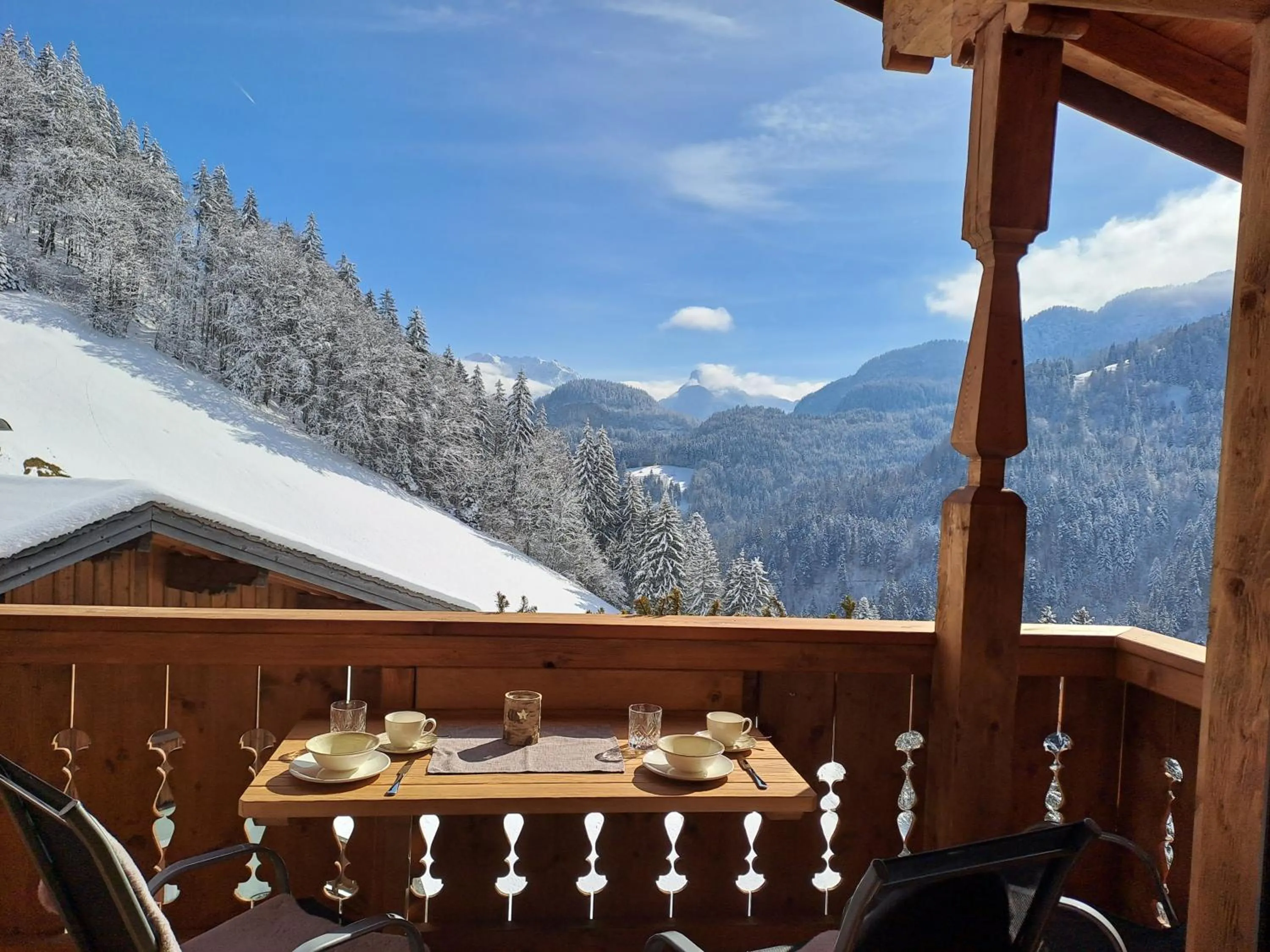 Balcony/Terrace in Biobauernhof Schneiderbauer