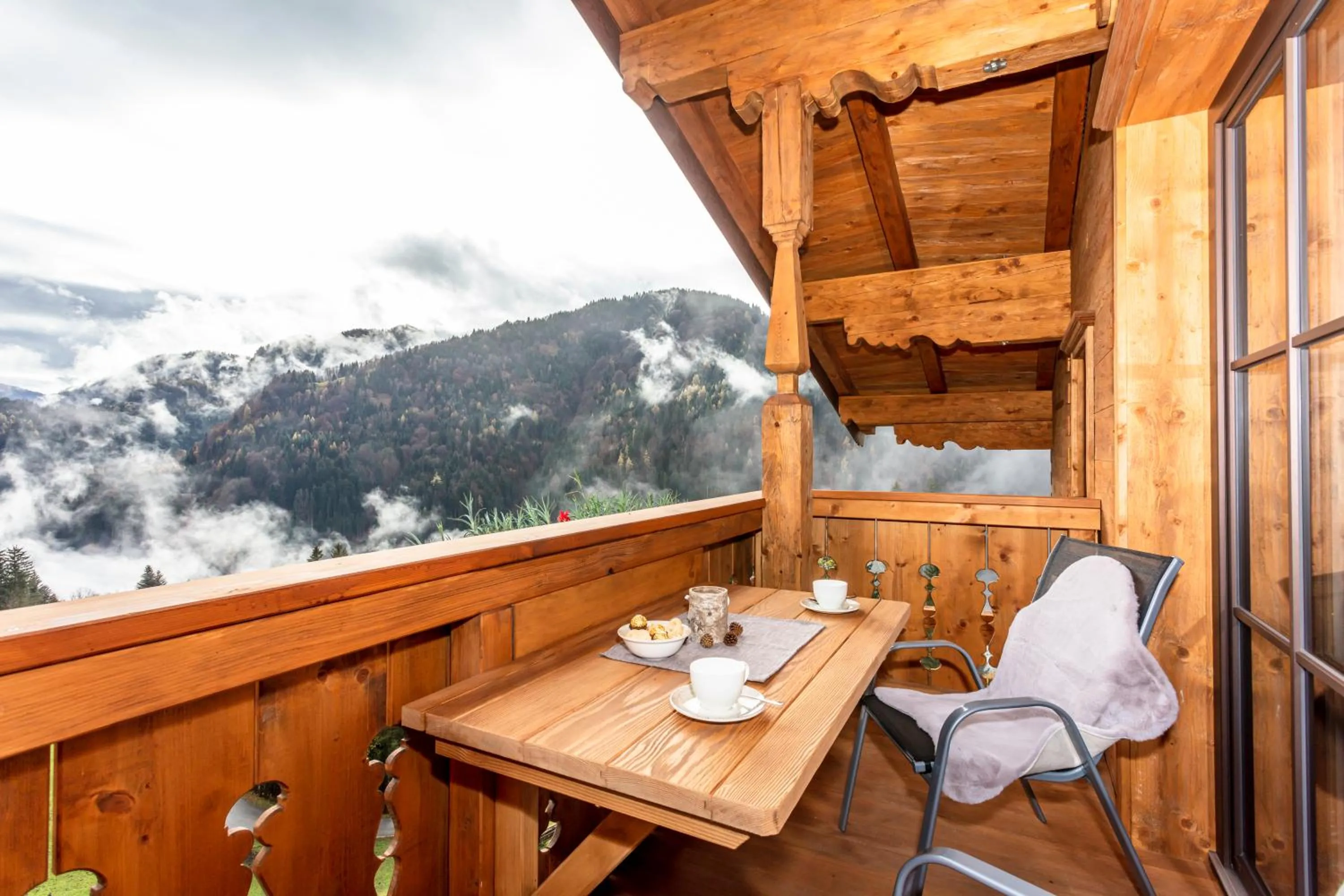 Balcony/Terrace in Biobauernhof Schneiderbauer