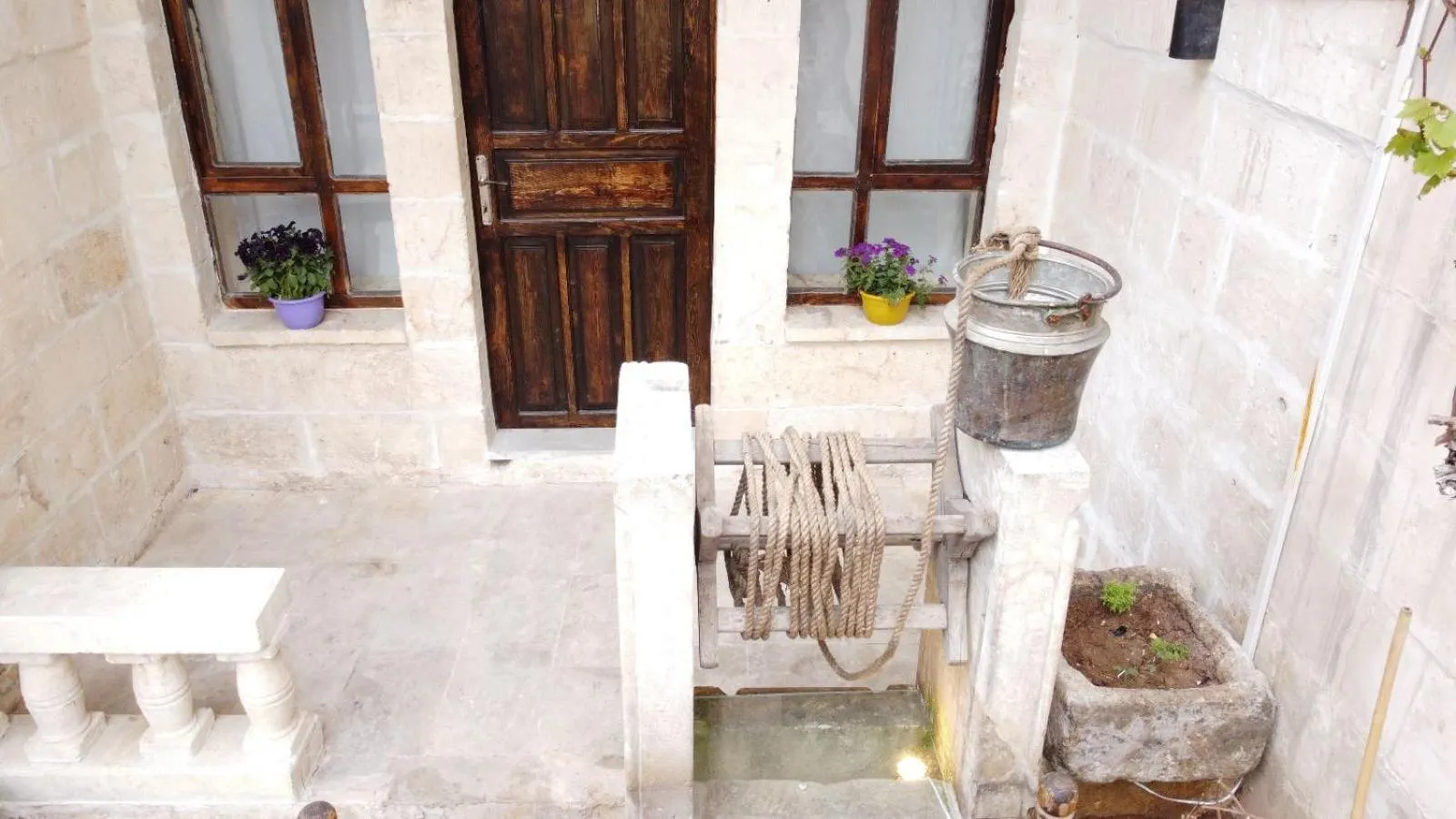 Patio in KARAGÜL Hotel