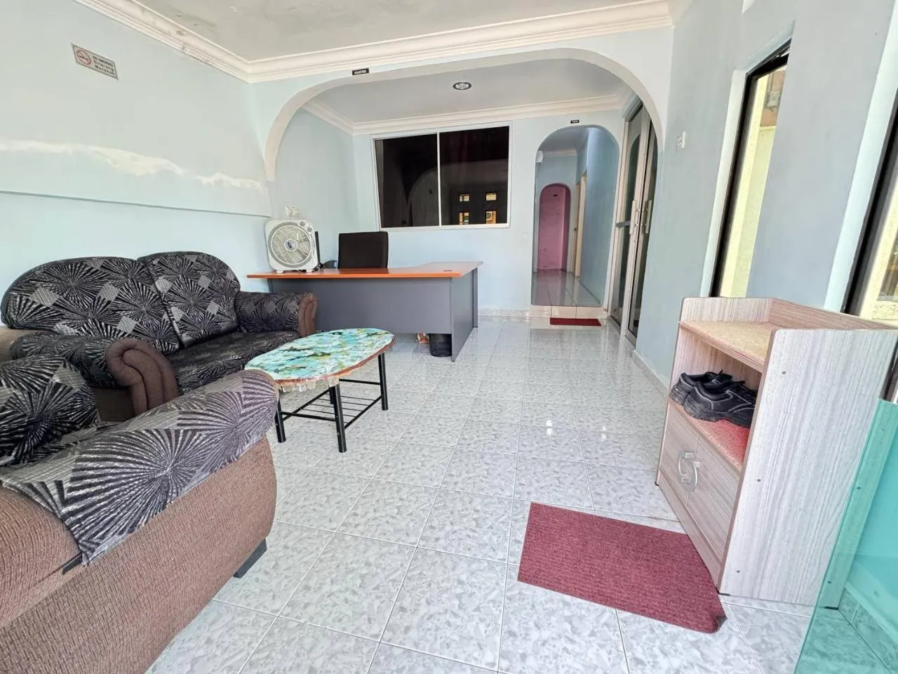 Seating area in Darul Salam Orkid Inn