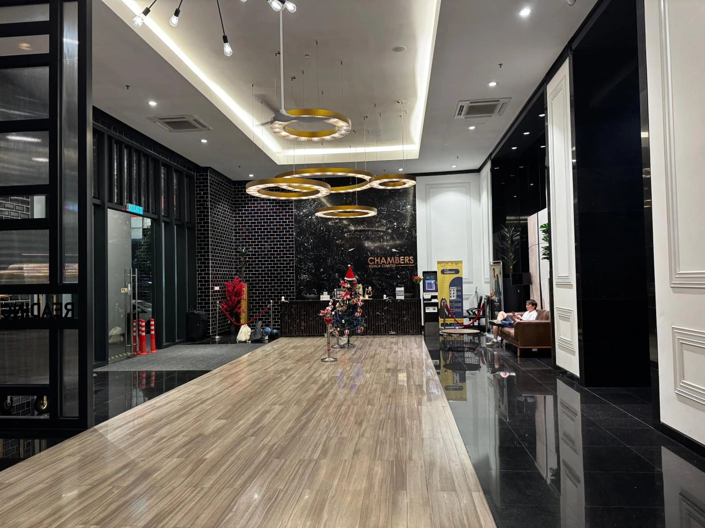 Lobby or reception in Chambers Suites KL