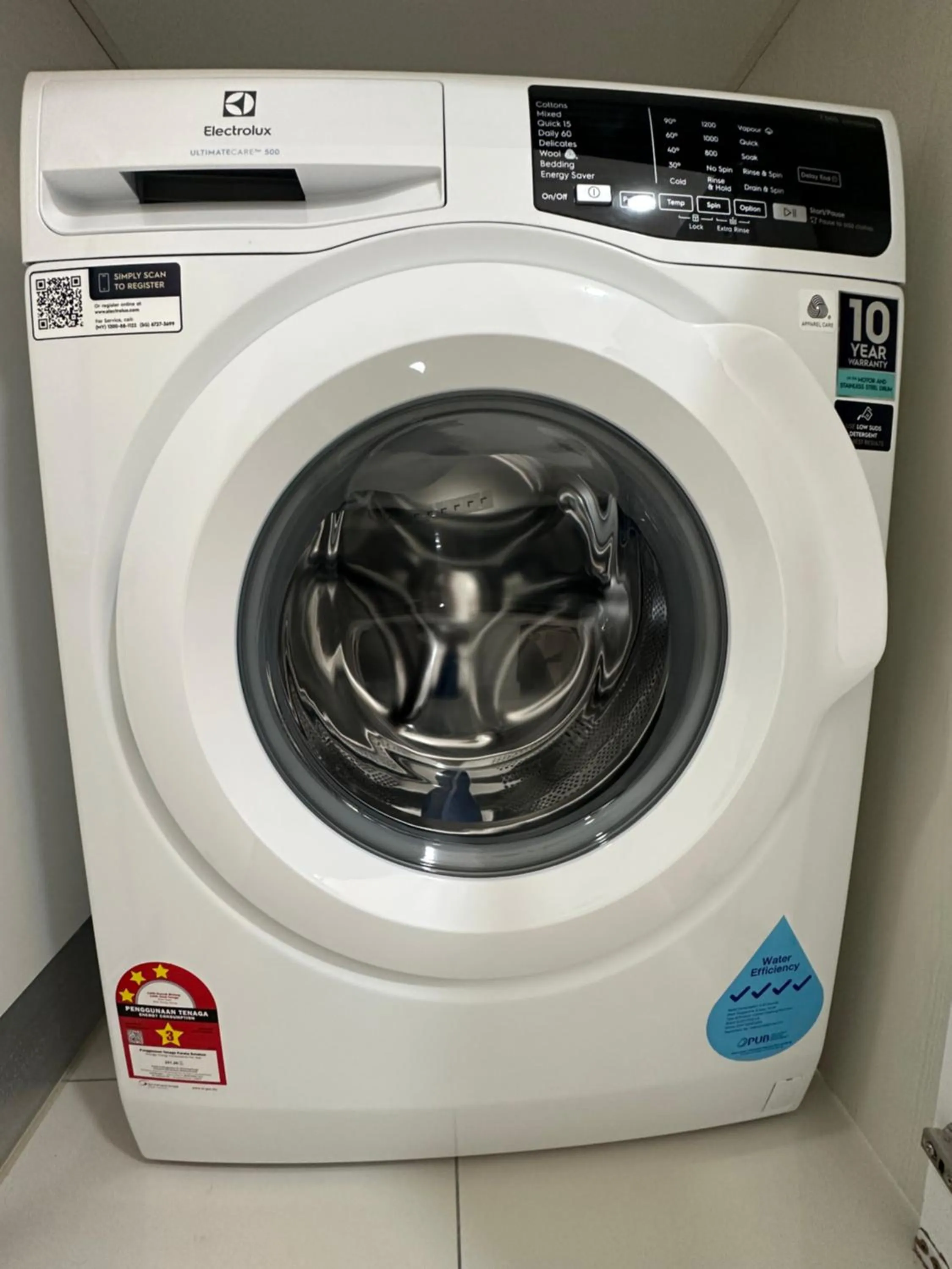 washing machine in Chambers Suites KL