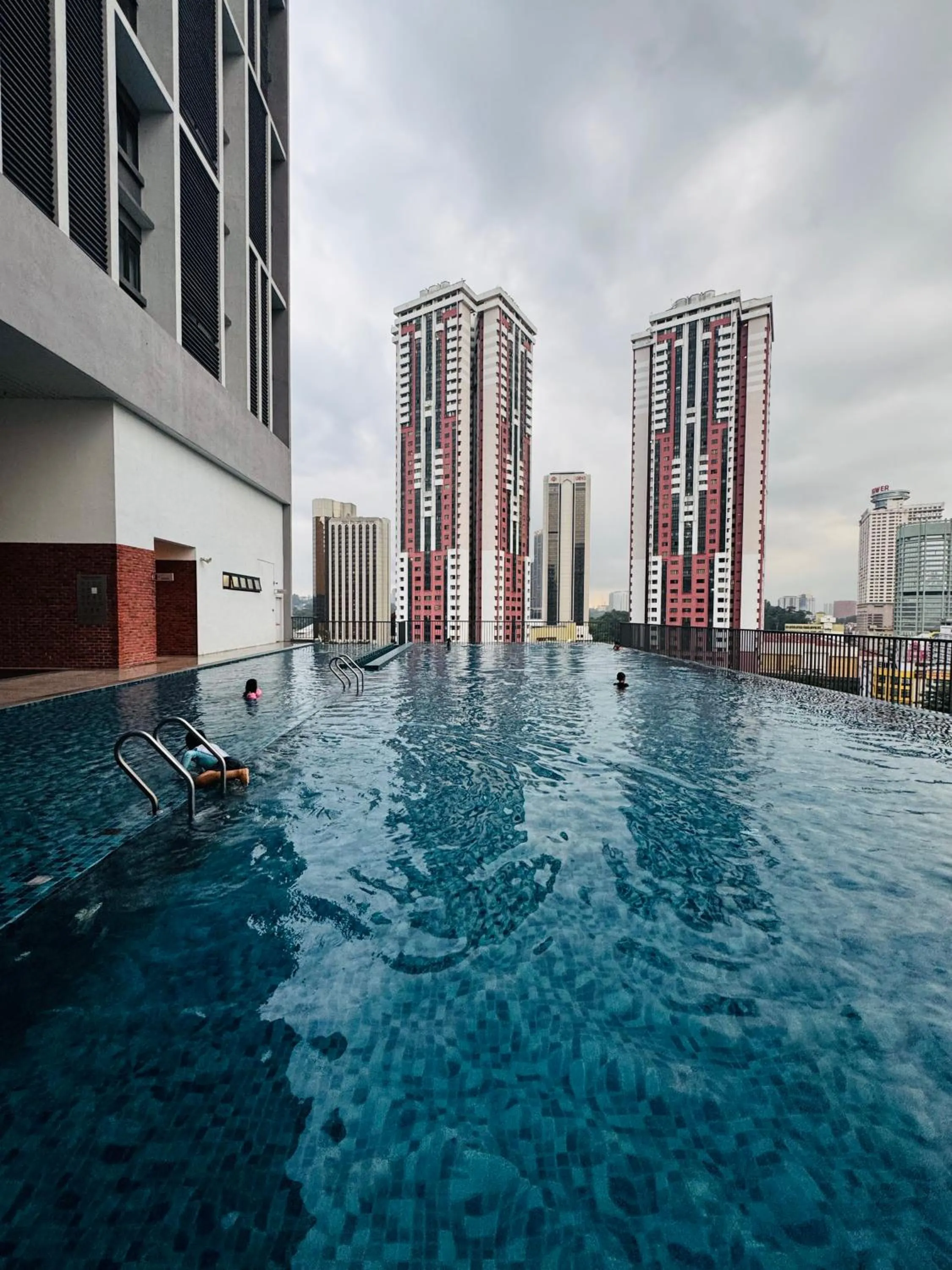 Swimming pool in Chambers Suites KL
