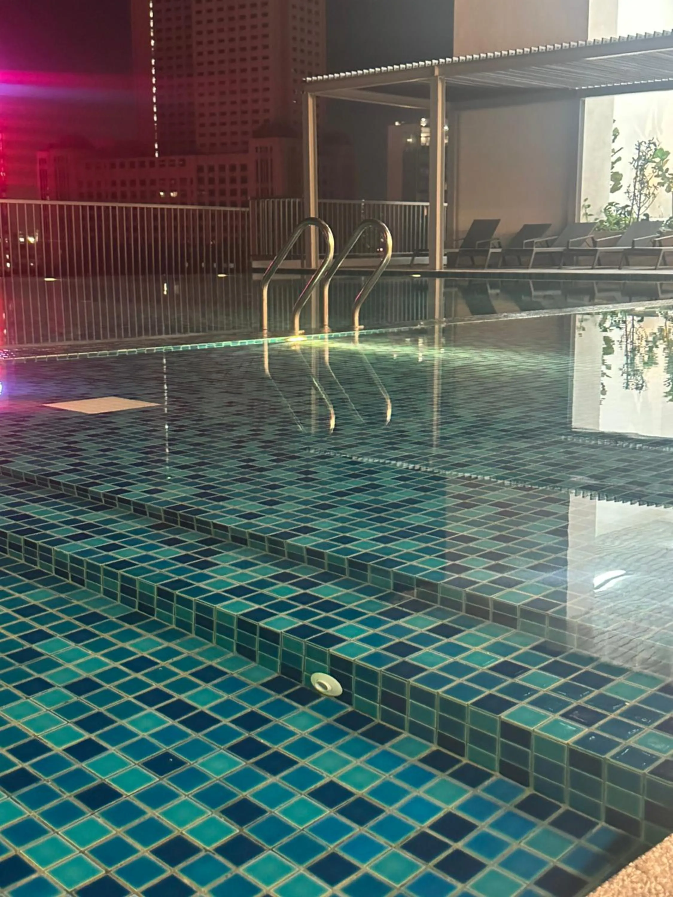 Pool view in Chambers Suites KL