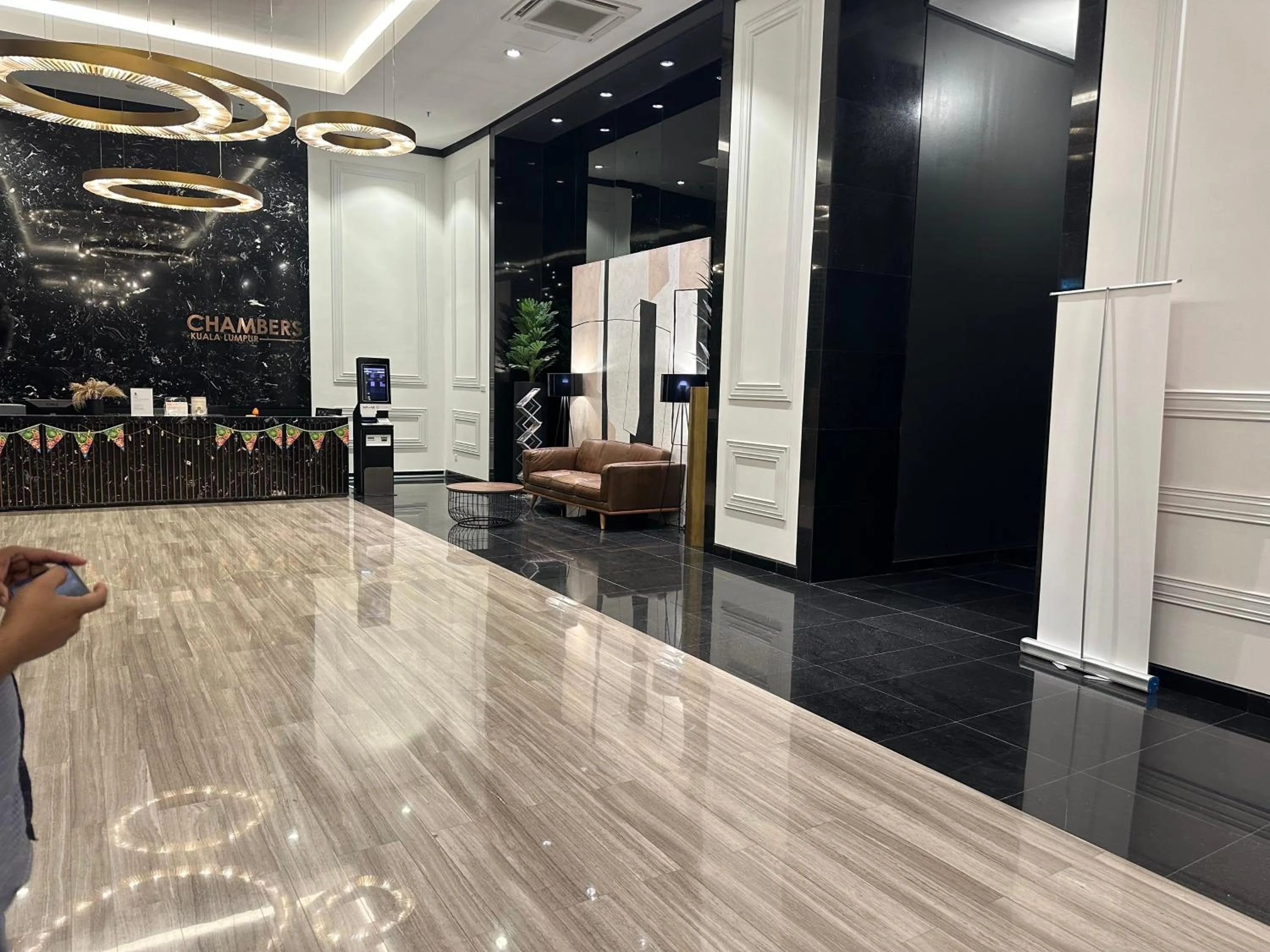 Lobby or reception in Chambers Suites KL